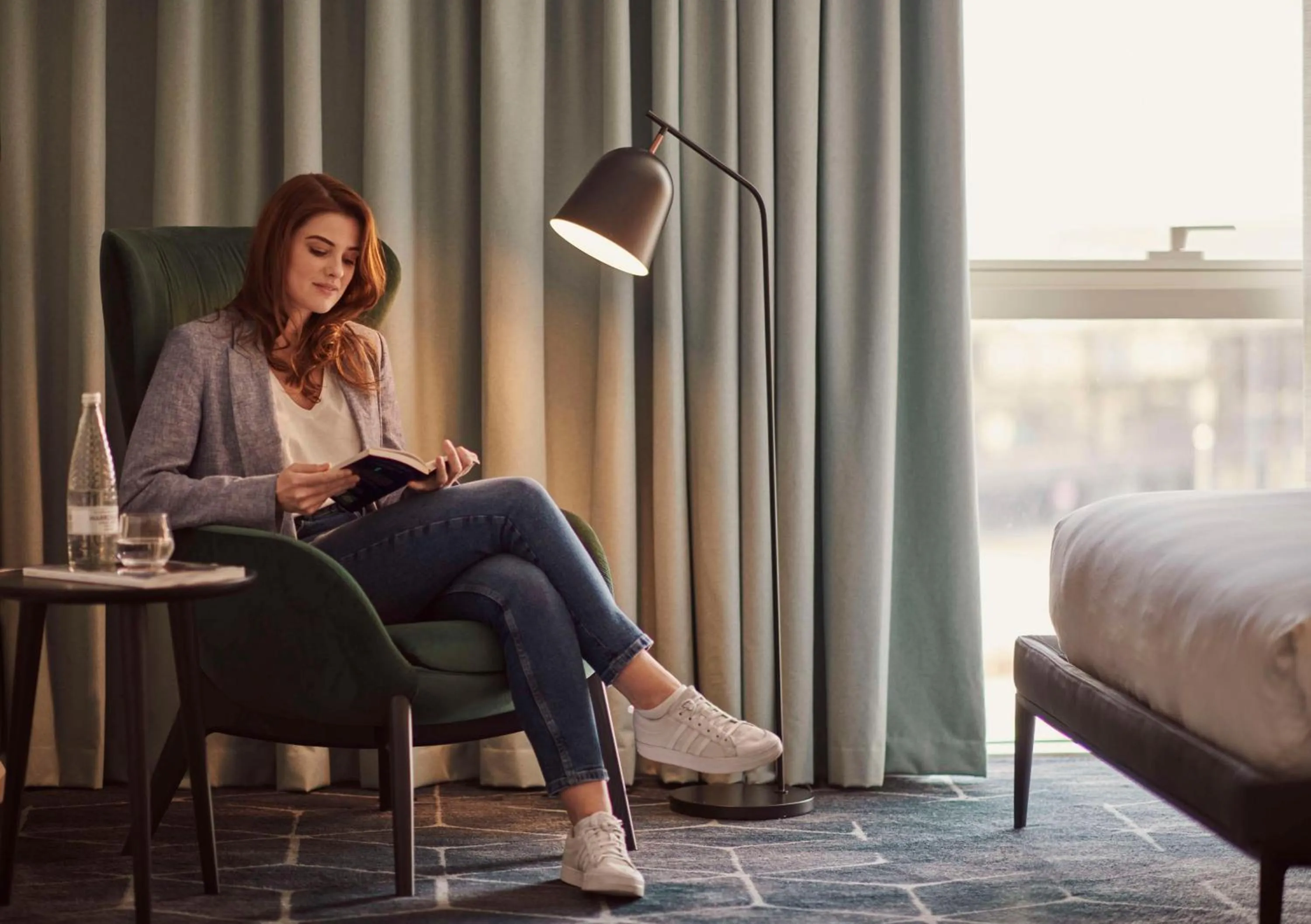 Bedroom, Bed in Hyatt House London Stratford - Aparthotel