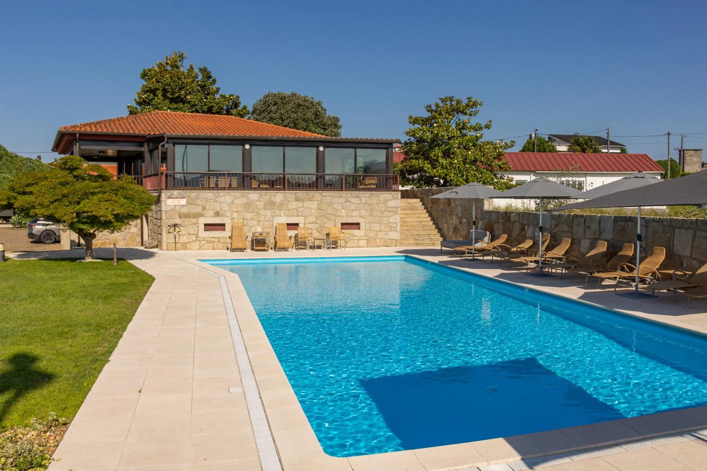 Swimming pool in Hotel Rural Quinta de Sao Sebastiao
