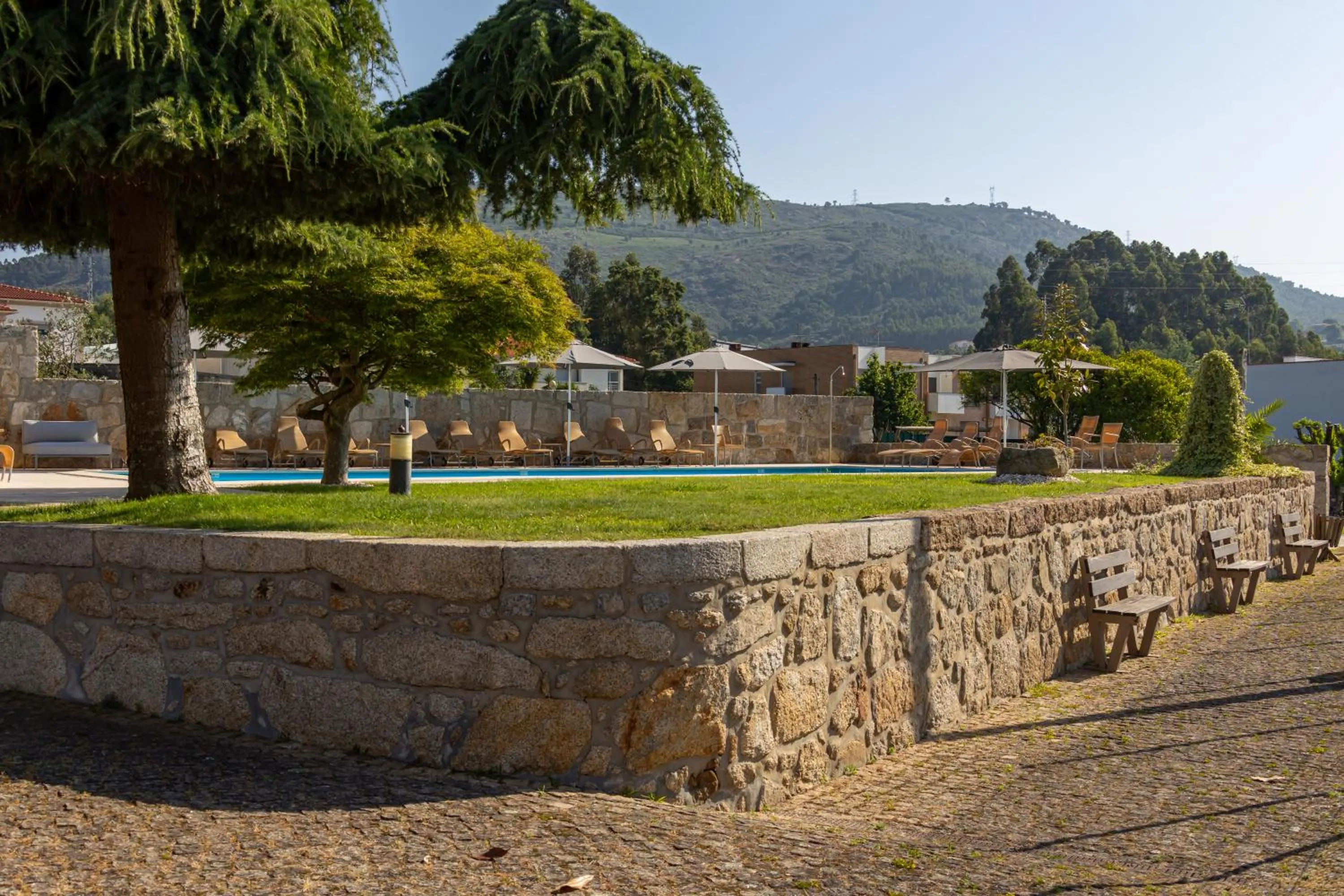 Swimming pool in Hotel Rural Quinta de Sao Sebastiao