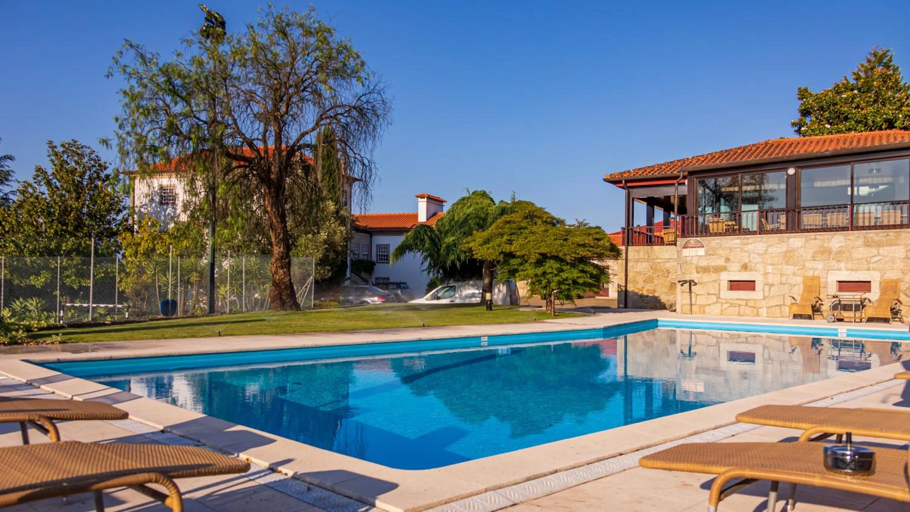 Swimming pool in Hotel Rural Quinta de Sao Sebastiao