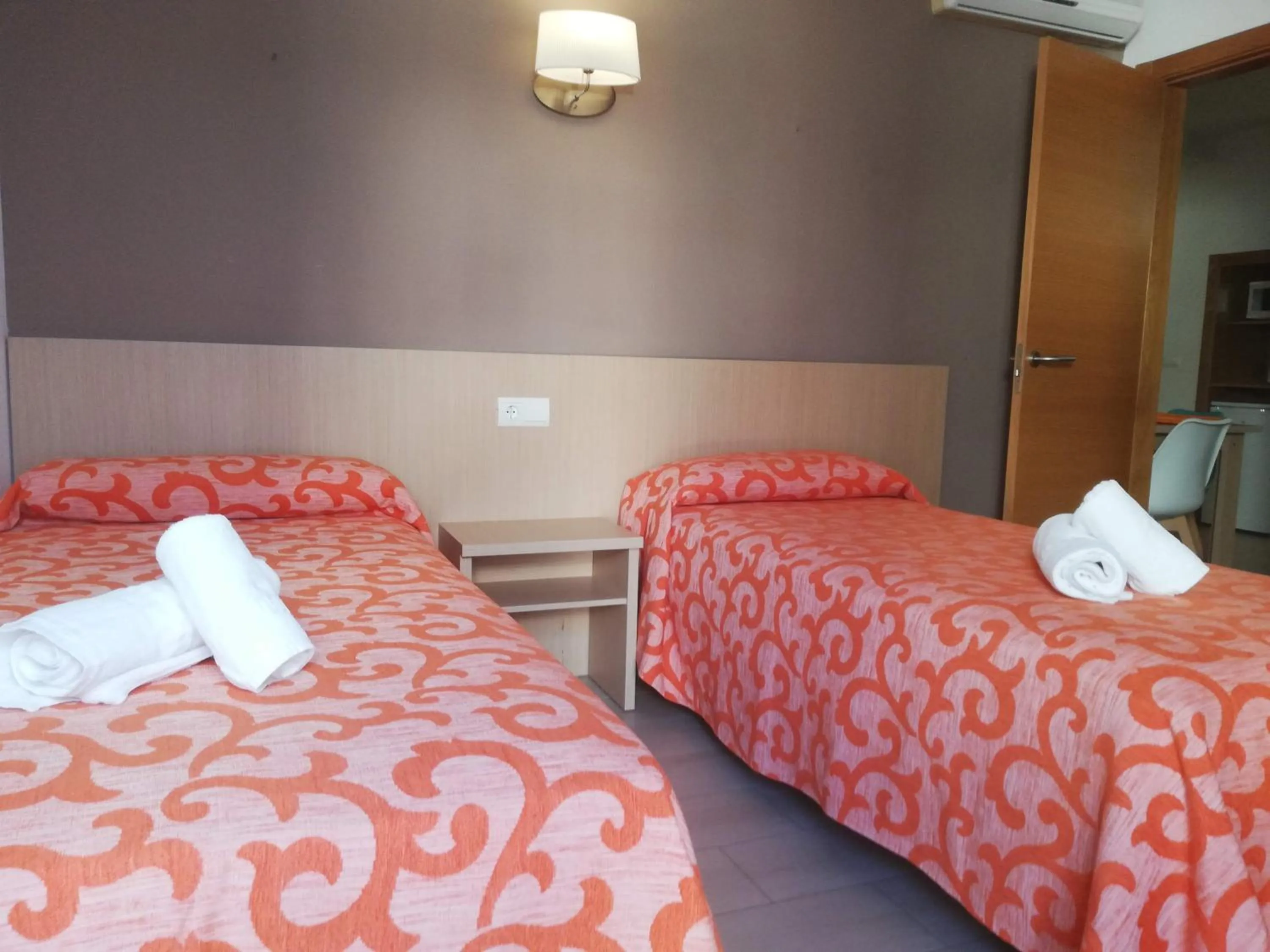 Bed in Apartamentos Orvay