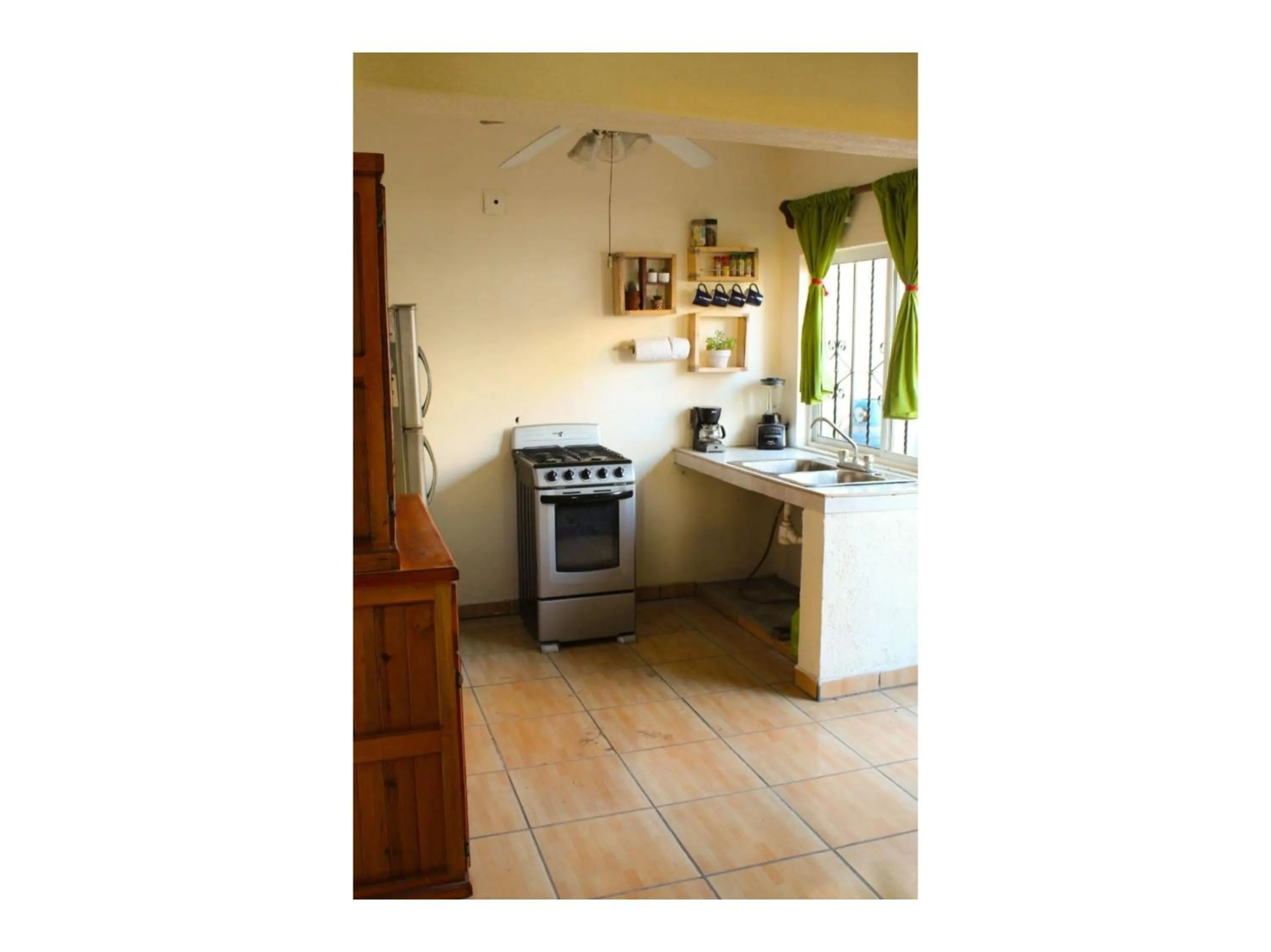 Kitchen or kitchenette, Kitchen/Kitchenette in OYO Hotel Cannacare