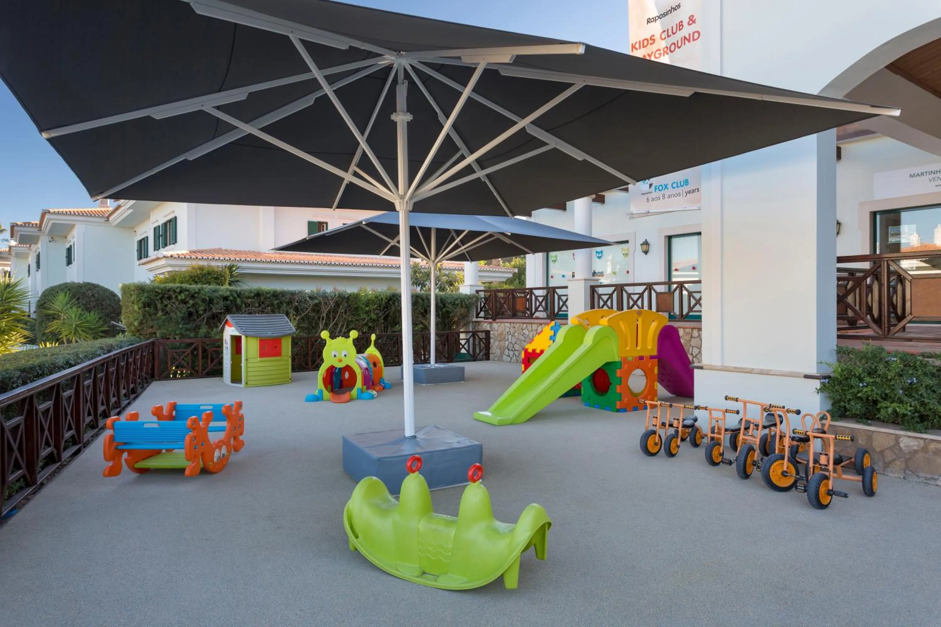 Children play ground in Martinhal Quinta Family Resort