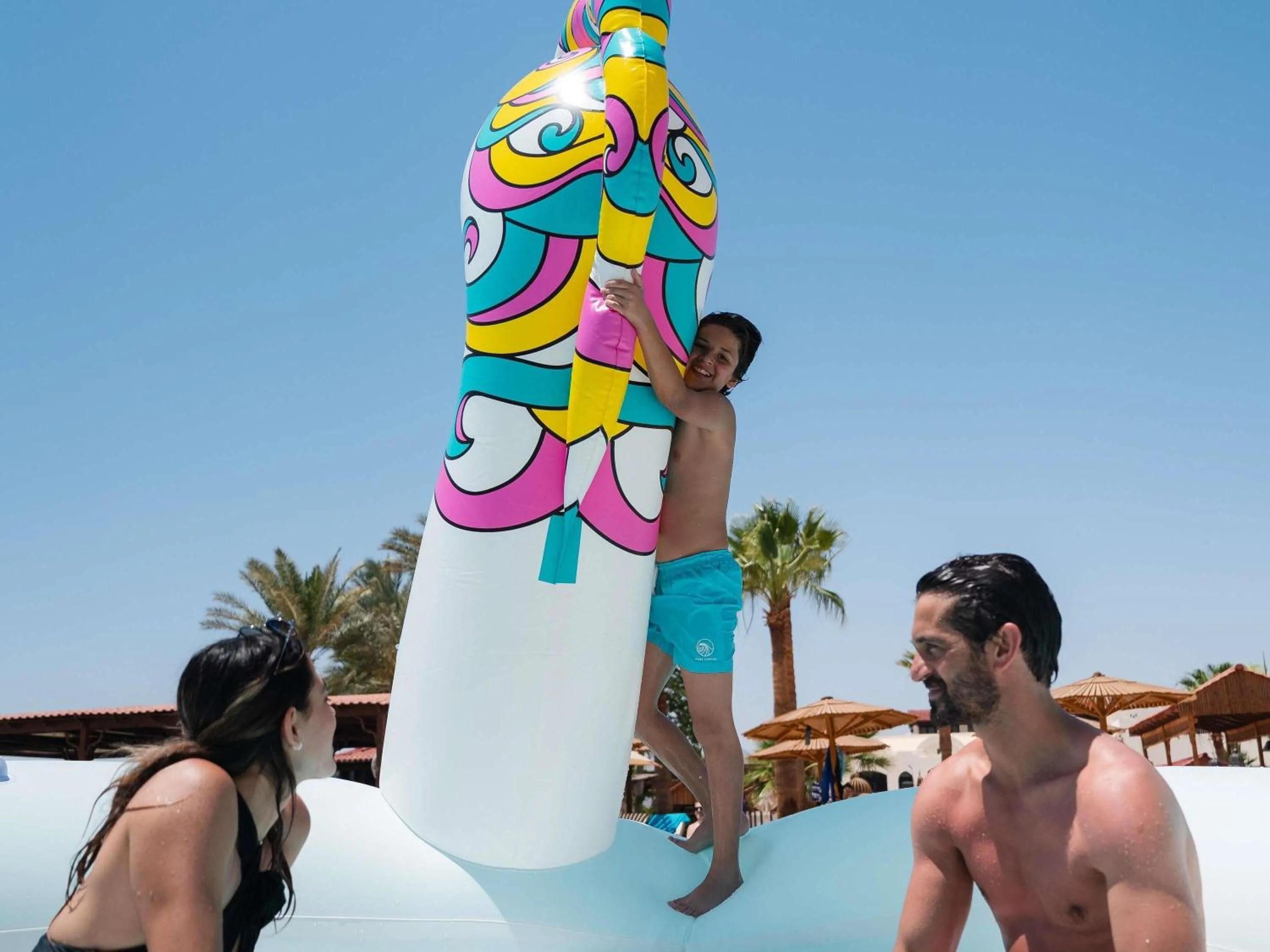 Pool view in Movenpick Resort Sharm El Sheikh