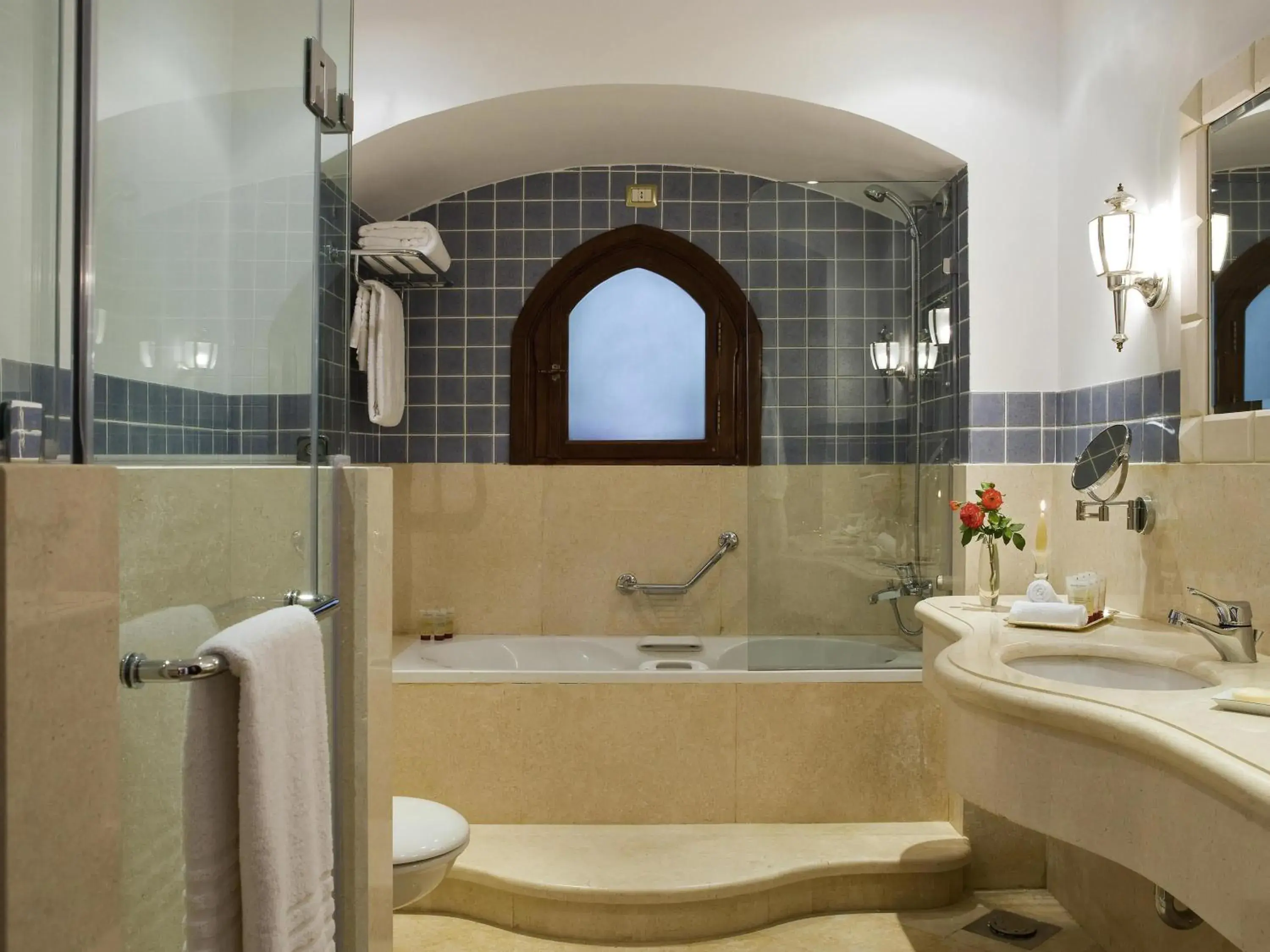 Bathroom in Movenpick Resort Sharm El Sheikh Bathroom in Movenpick Resort Sharm El Sheikh