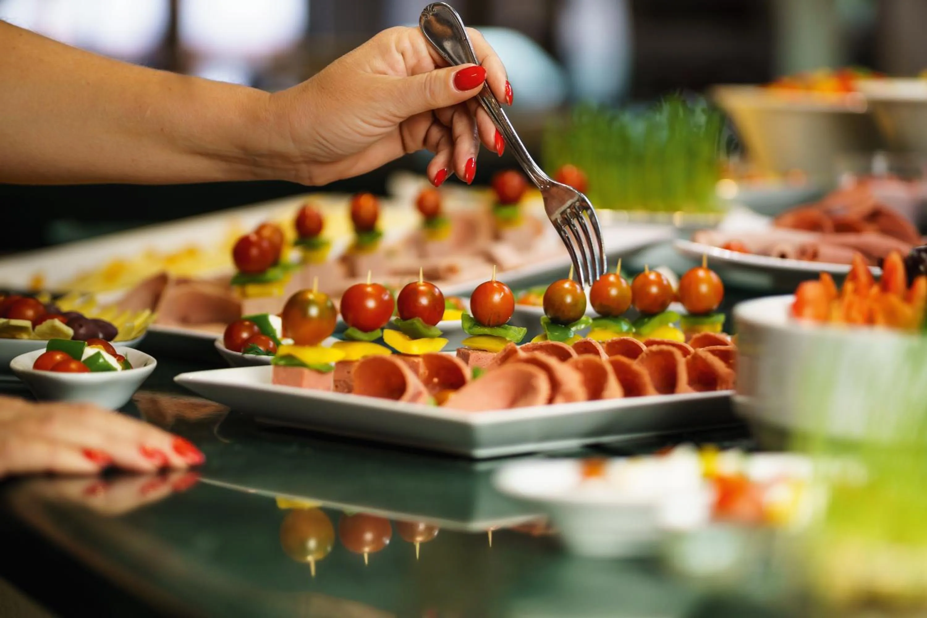 Food close-up in Movenpick Resort Sharm El Sheikh