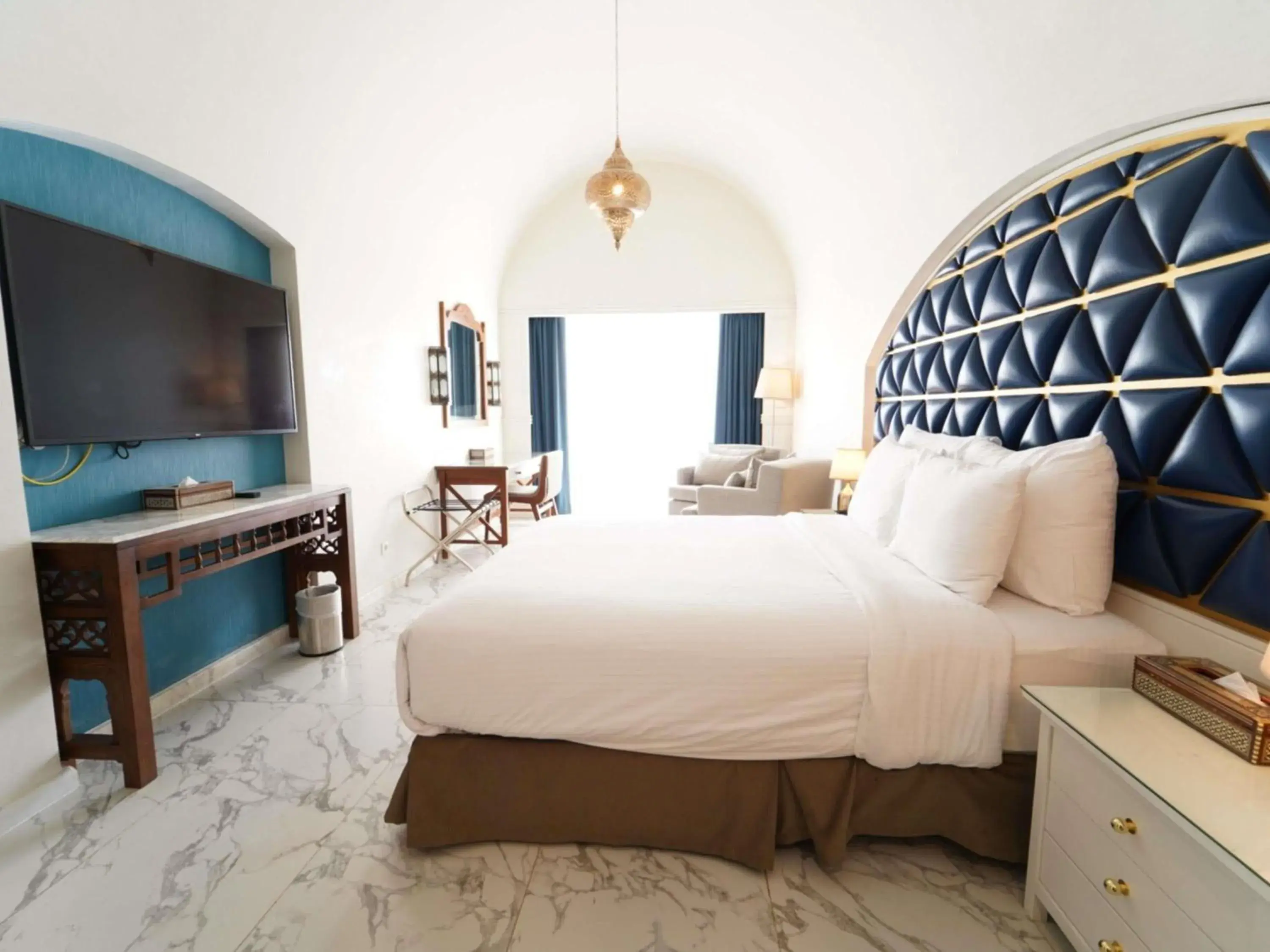 Bedroom, Bed in Movenpick Resort Sharm El Sheikh Bedroom, Bed in Movenpick Resort Sharm El Sheikh