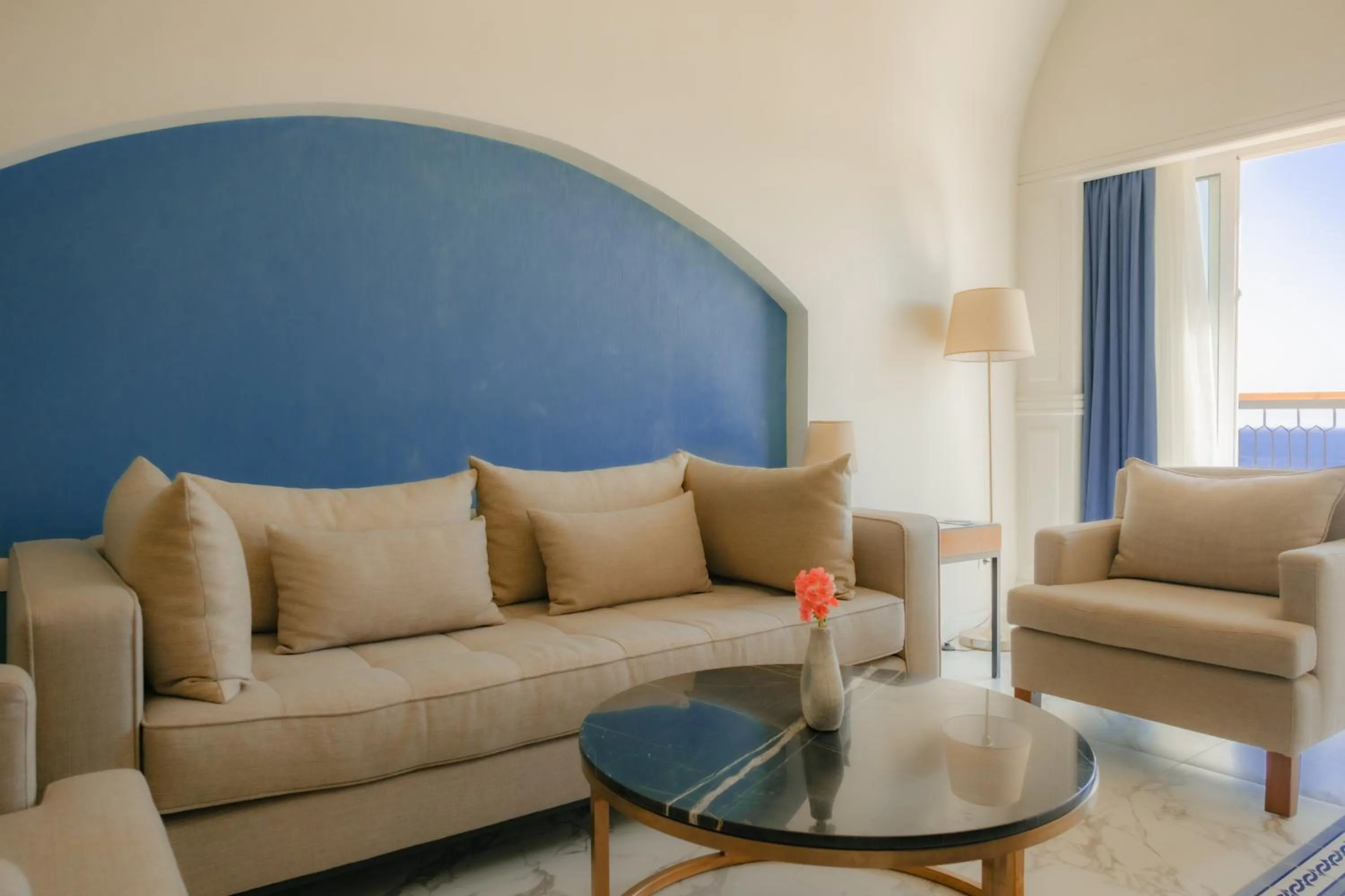 Seating area in Movenpick Resort Sharm El Sheikh