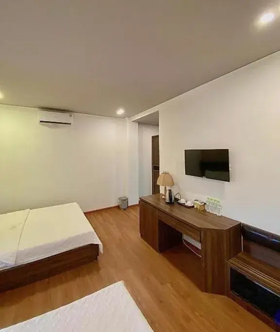 Bed in Catba Oasis Bungalows Bed in Catba Oasis Bungalows