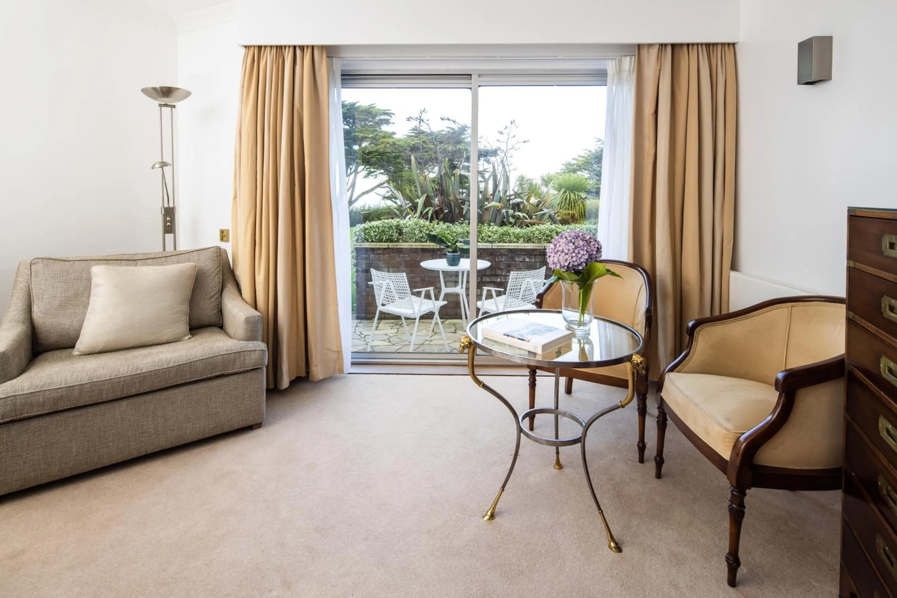 Seating area in The Atlantic Hotel - Small Luxury Hotels of the World