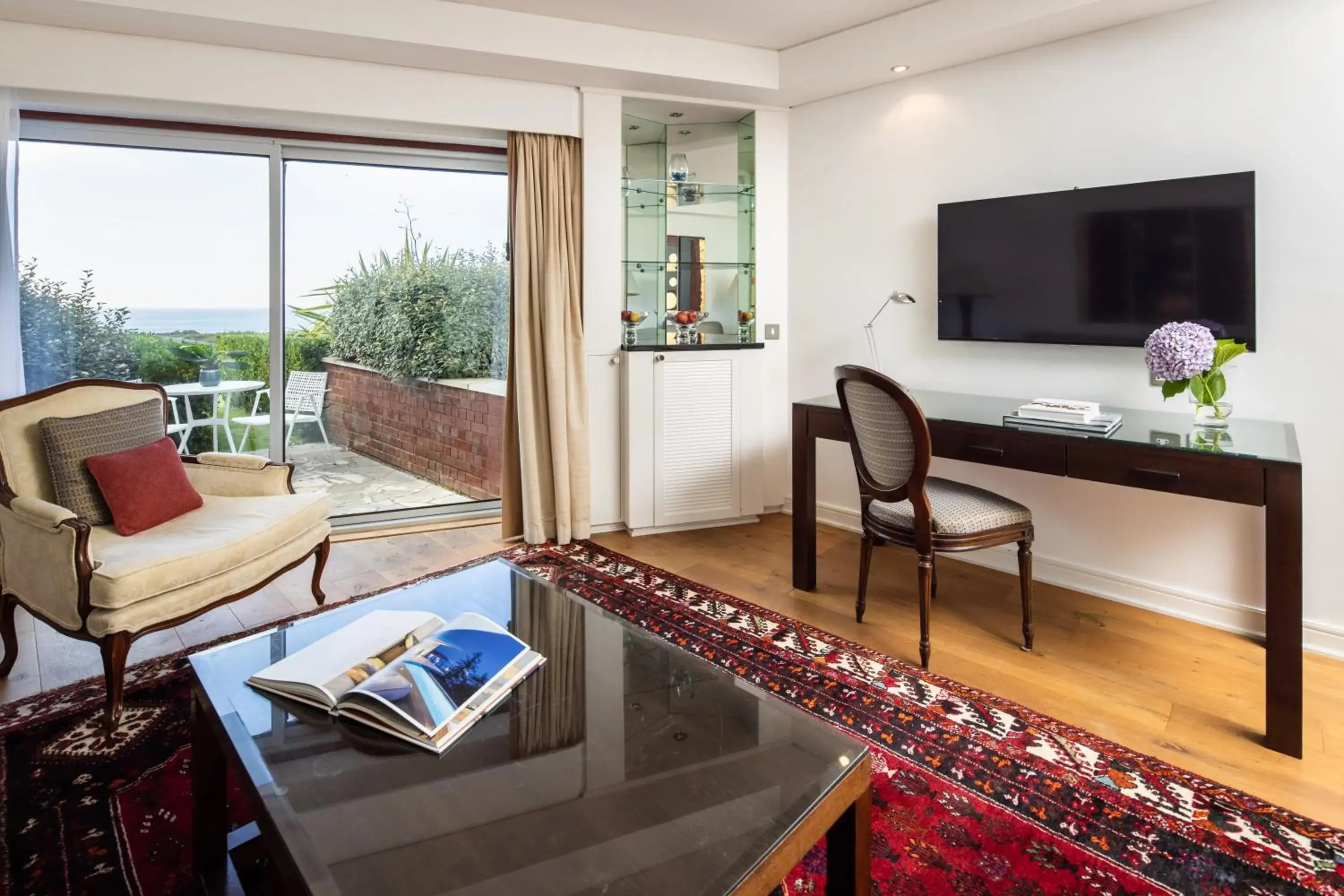 Living room in The Atlantic Hotel - Small Luxury Hotels of the World Living room in The Atlantic Hotel - Small Luxury Hotels of the World