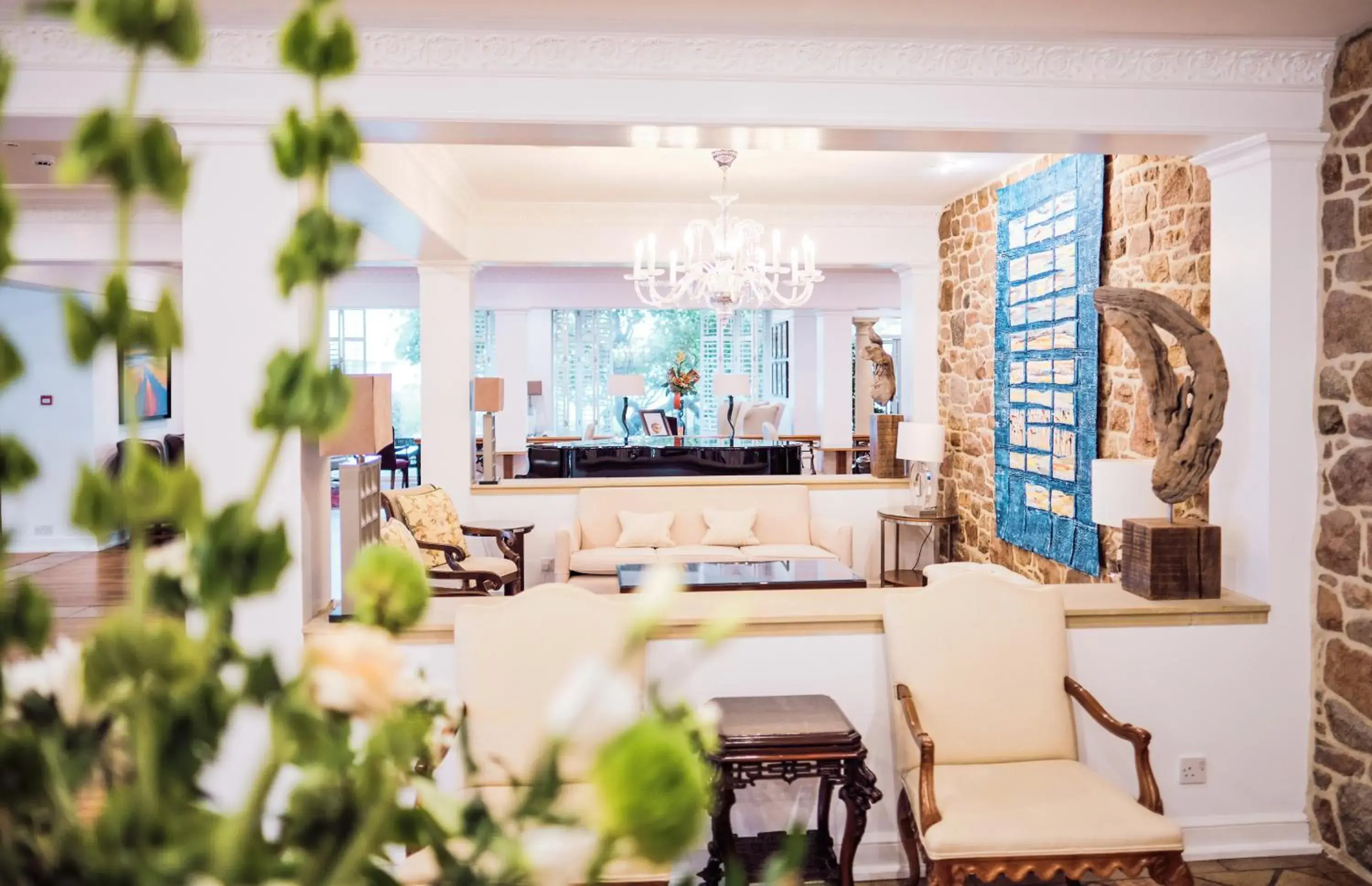 Living room in The Atlantic Hotel - Small Luxury Hotels of the World Living room in The Atlantic Hotel - Small Luxury Hotels of the World