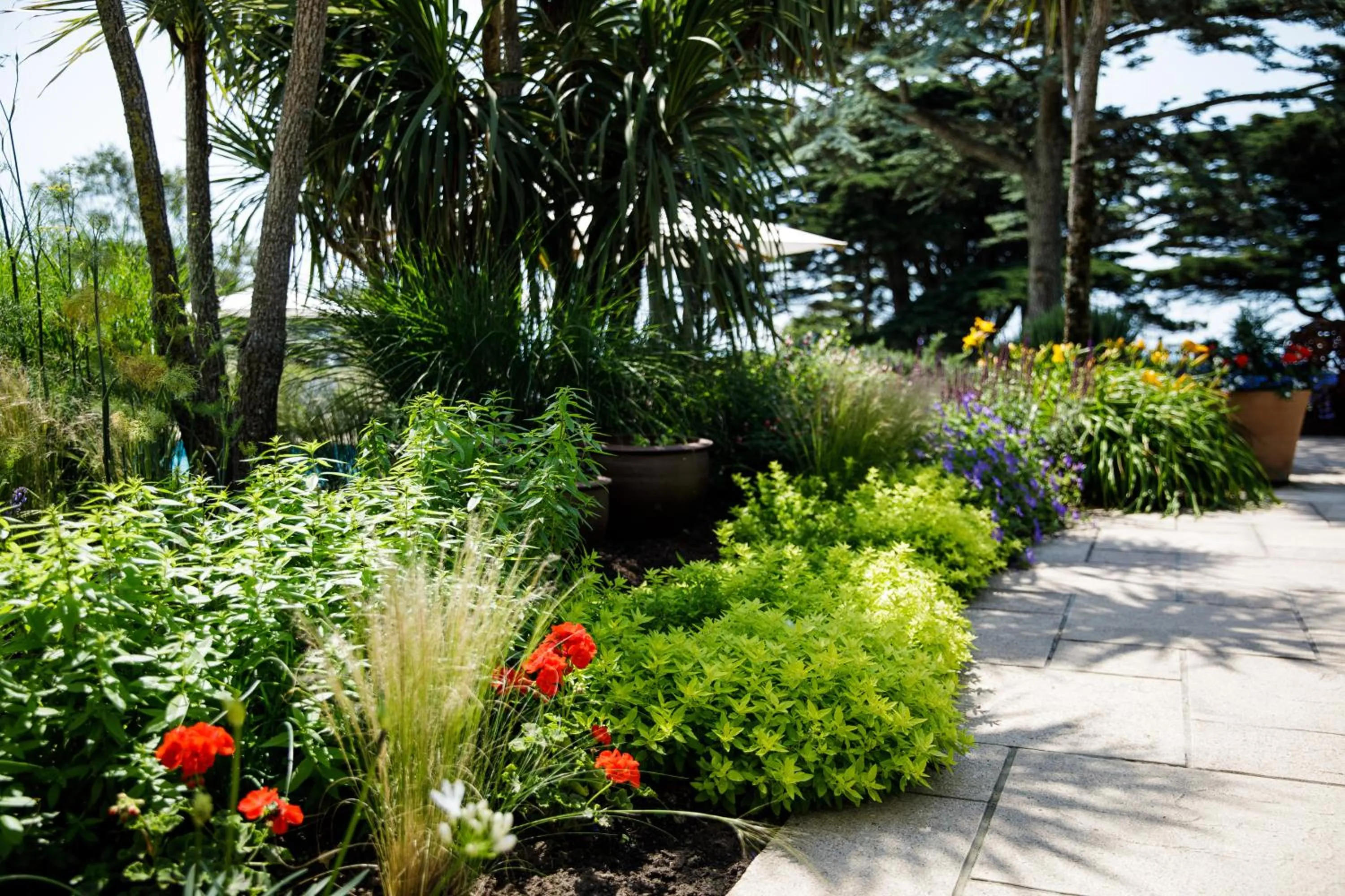 Patio in The Atlantic Hotel - Small Luxury Hotels of the World