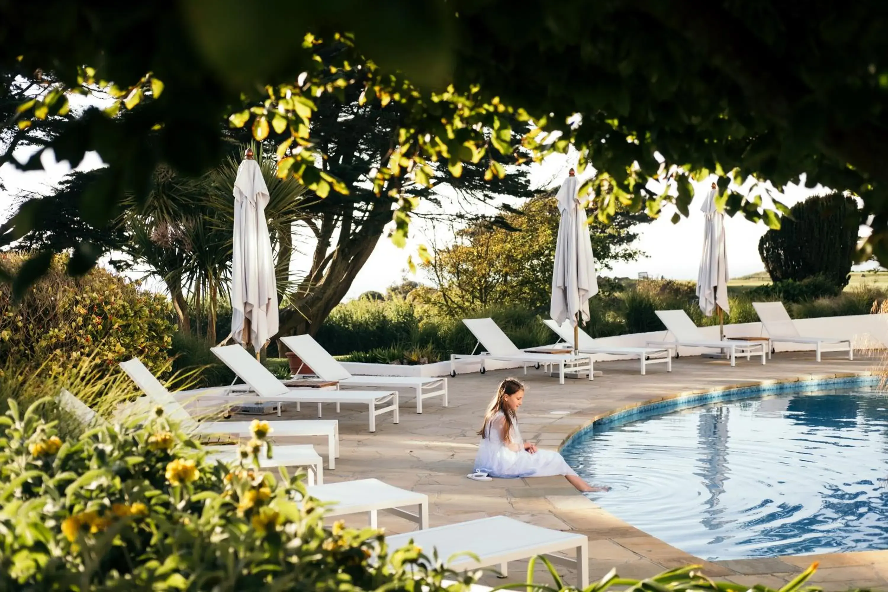 Swimming pool in The Atlantic Hotel - Small Luxury Hotels of the World Swimming pool in The Atlantic Hotel - Small Luxury Hotels of the World