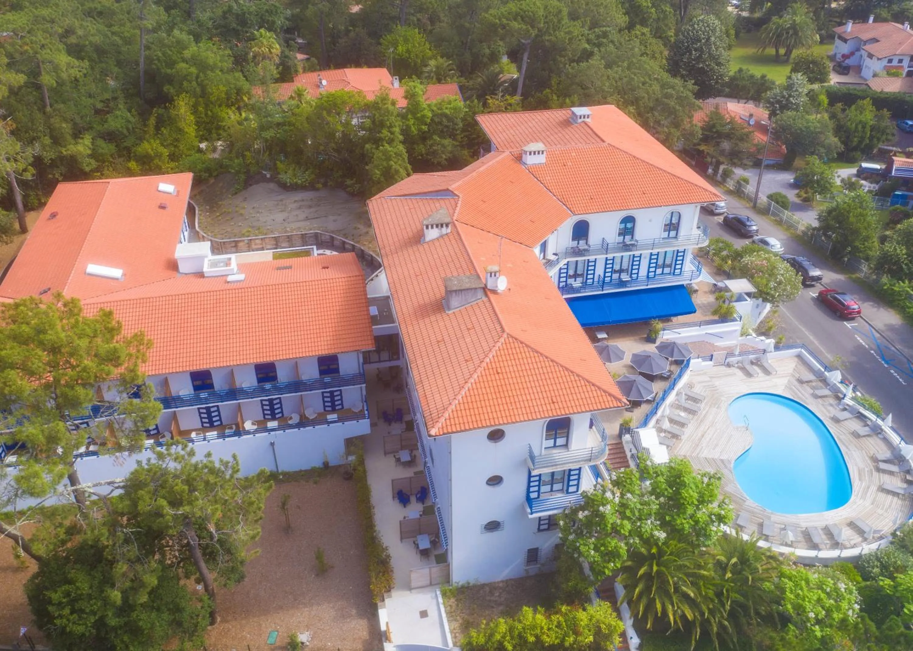 Bird's eye view in Hotel Mercedes