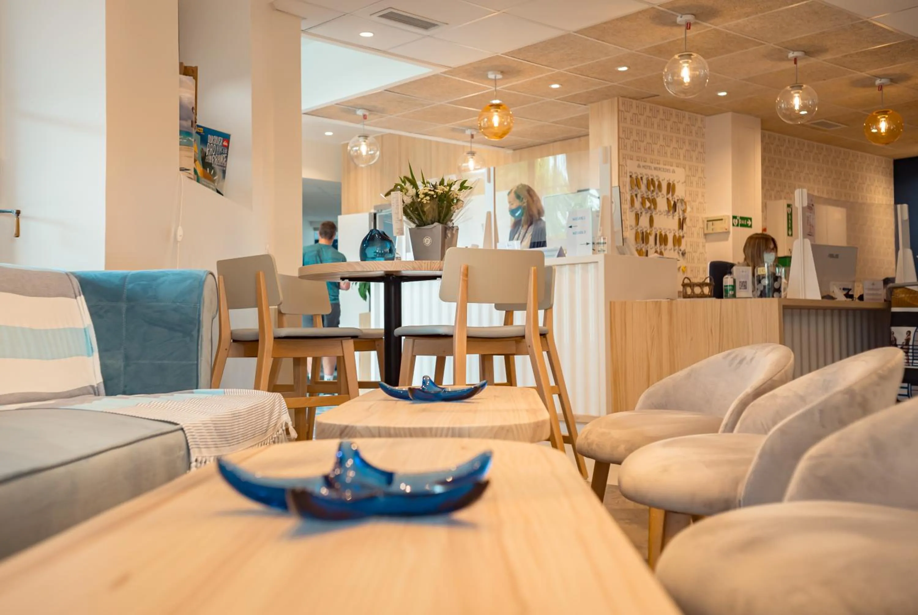 Lobby or reception in Hotel Mercedes