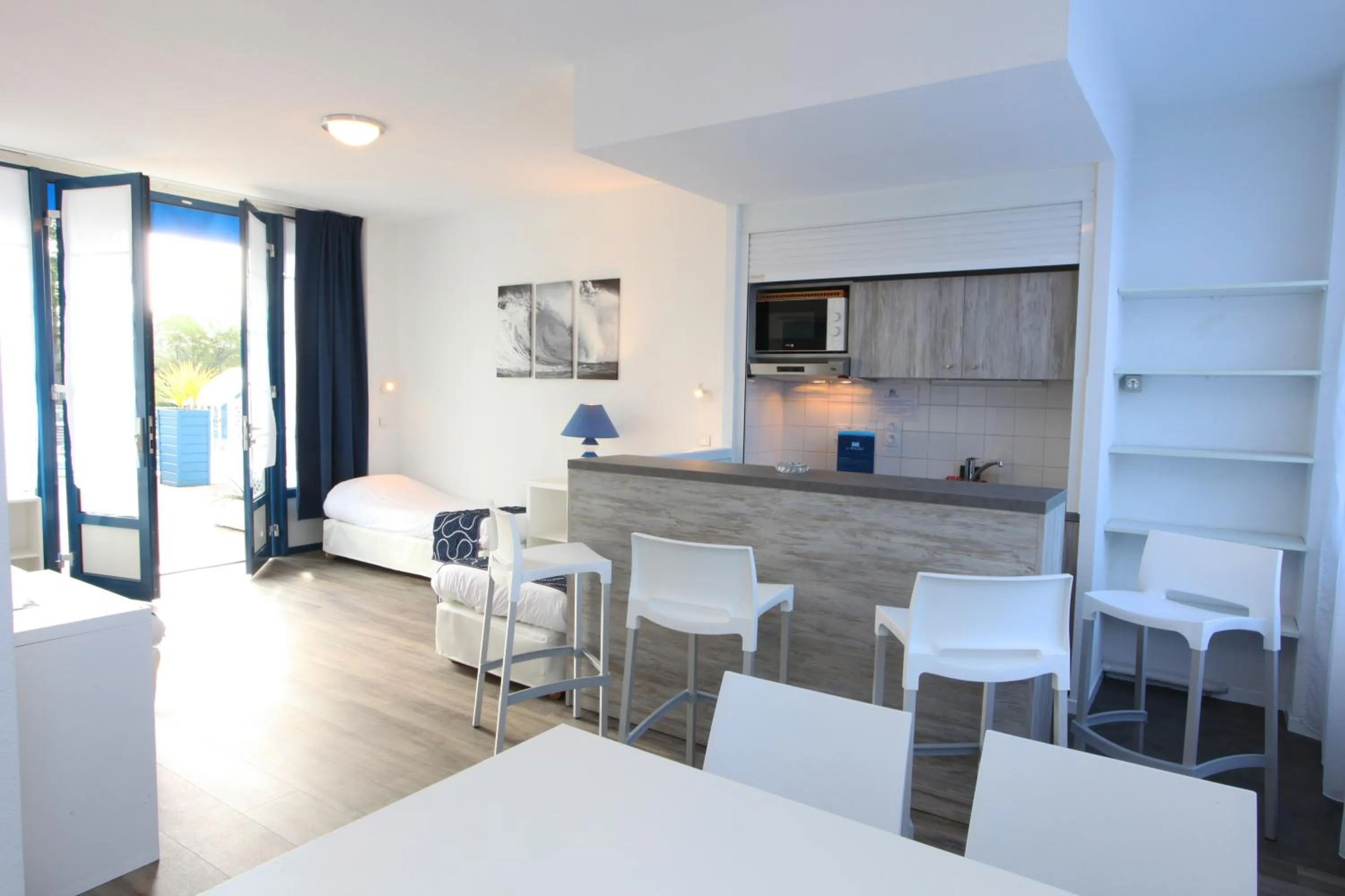 Bed in Hotel Mercedes