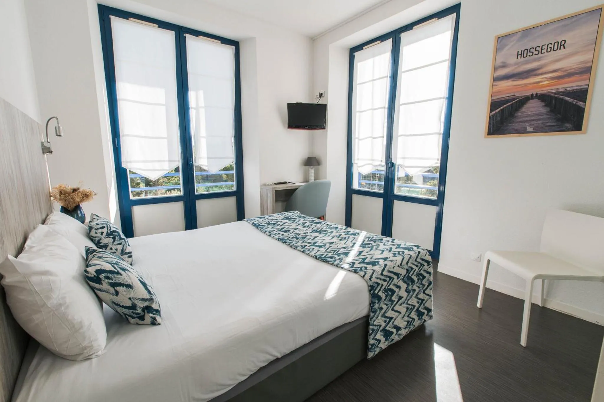 Bed in Hotel Mercedes