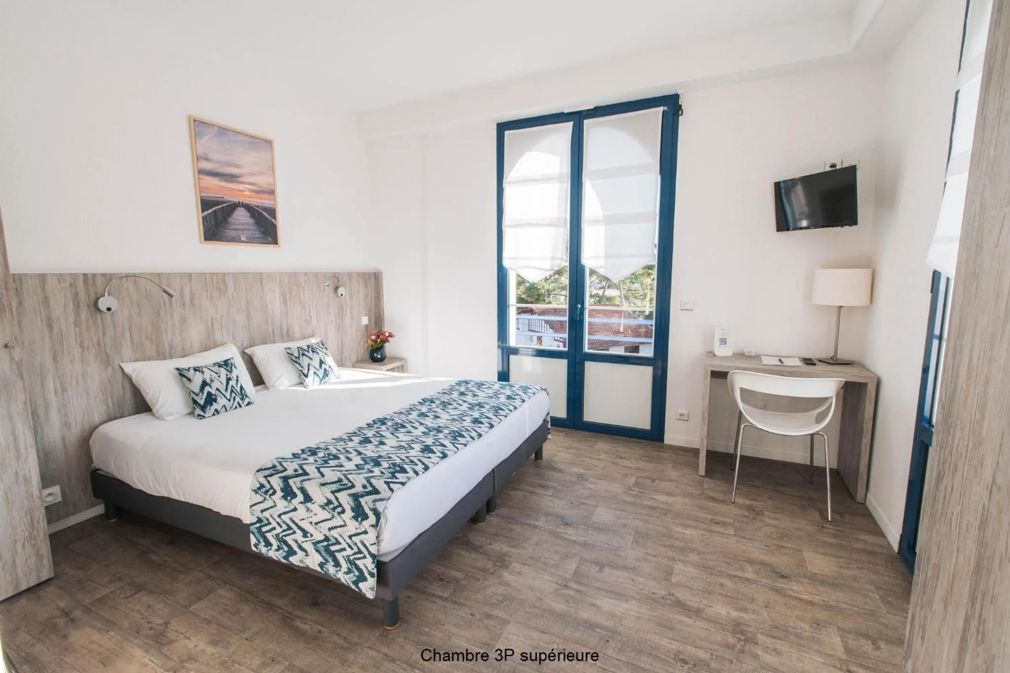 Bed in Hotel Mercedes