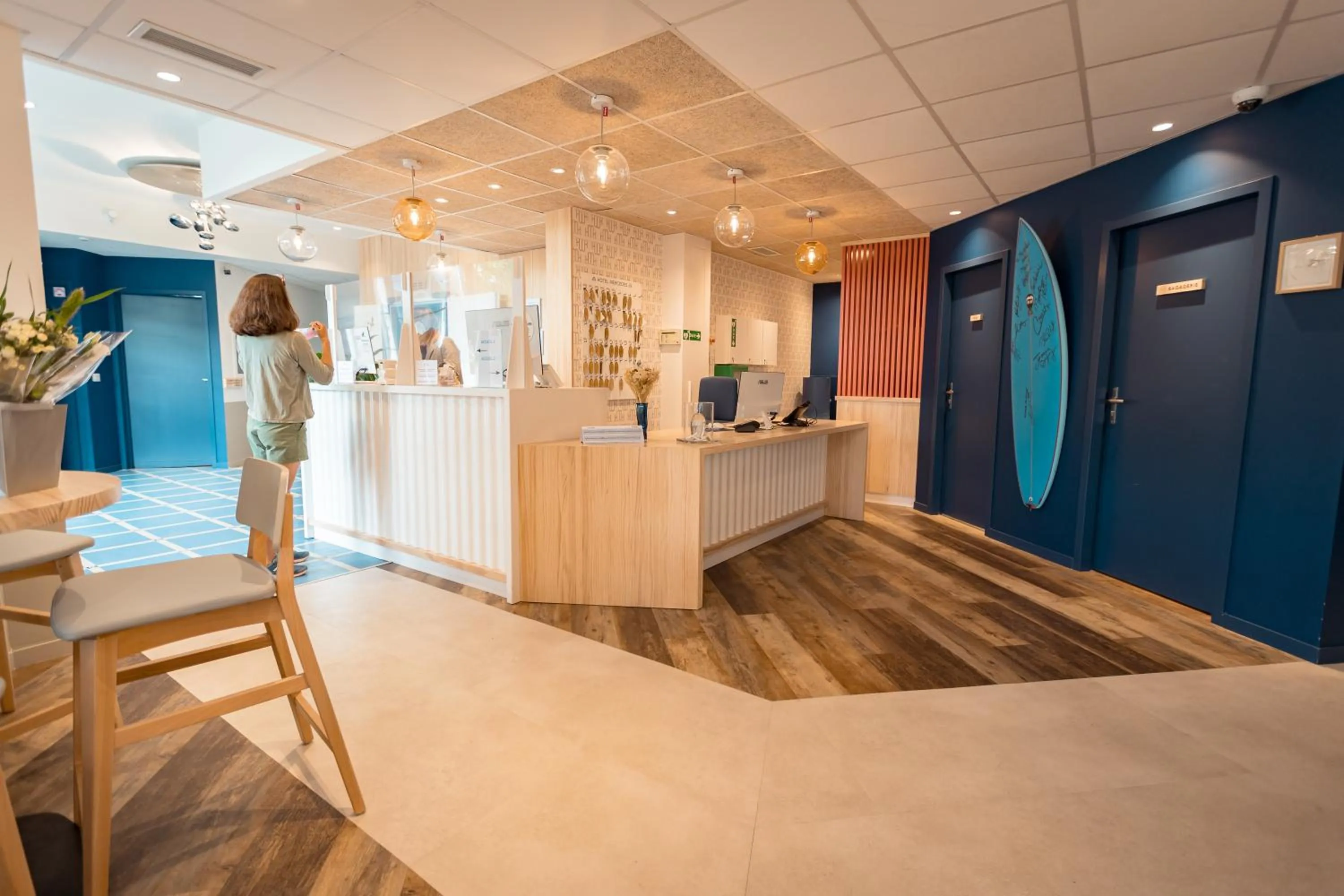 Lobby or reception in Hotel Mercedes