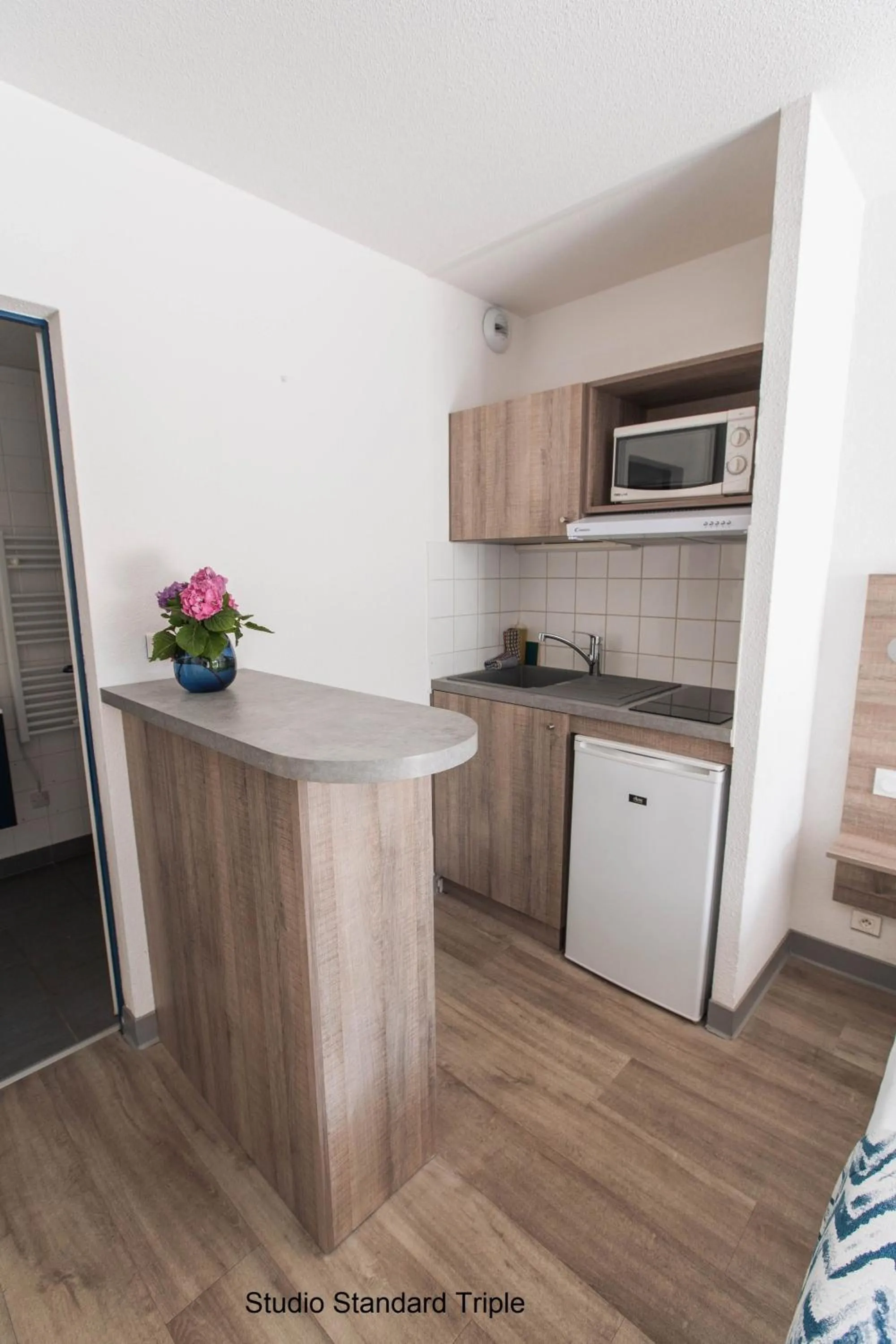 Kitchen or kitchenette in Hotel Mercedes