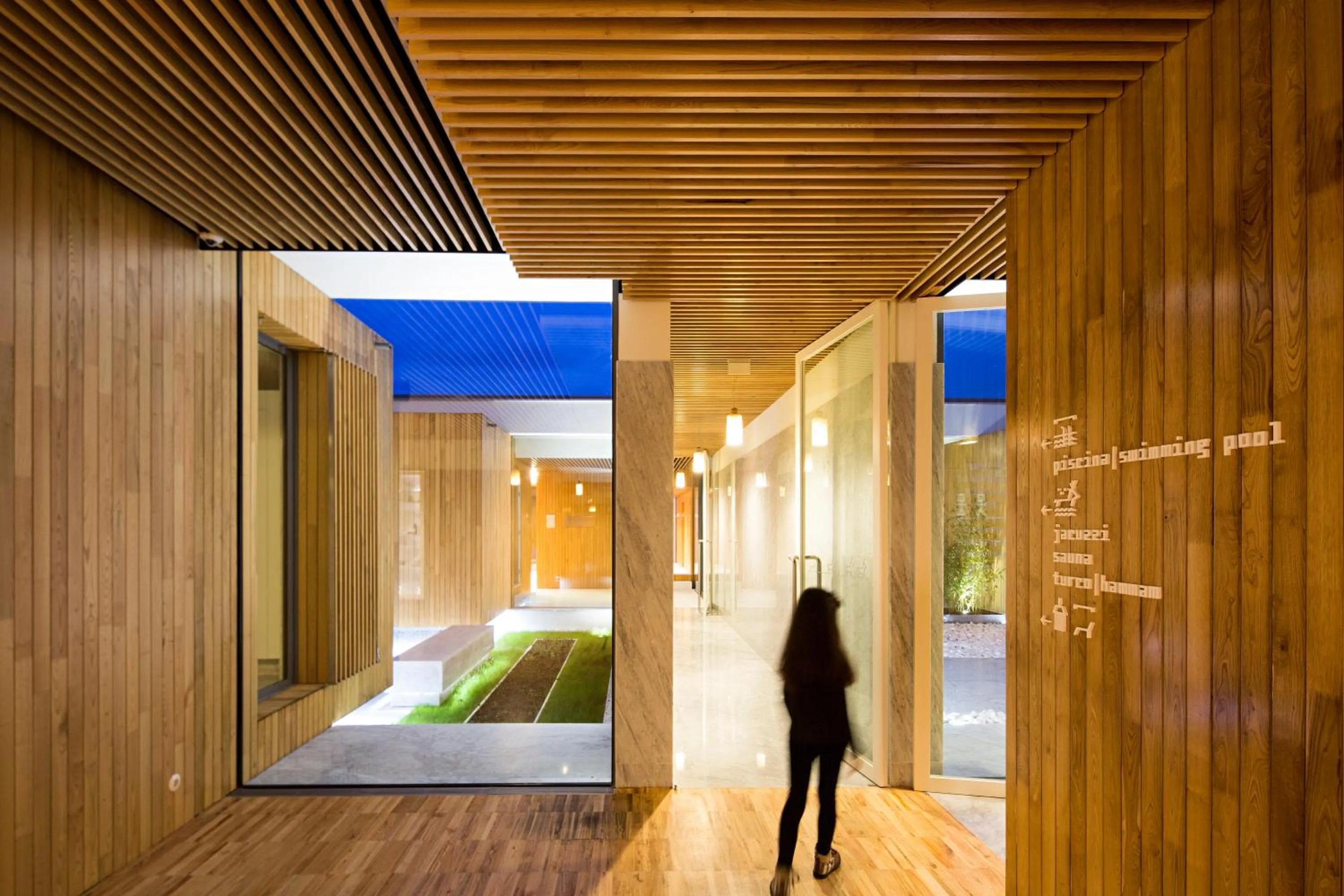 Spa and wellness centre/facilities, Bed in Hotel Minho