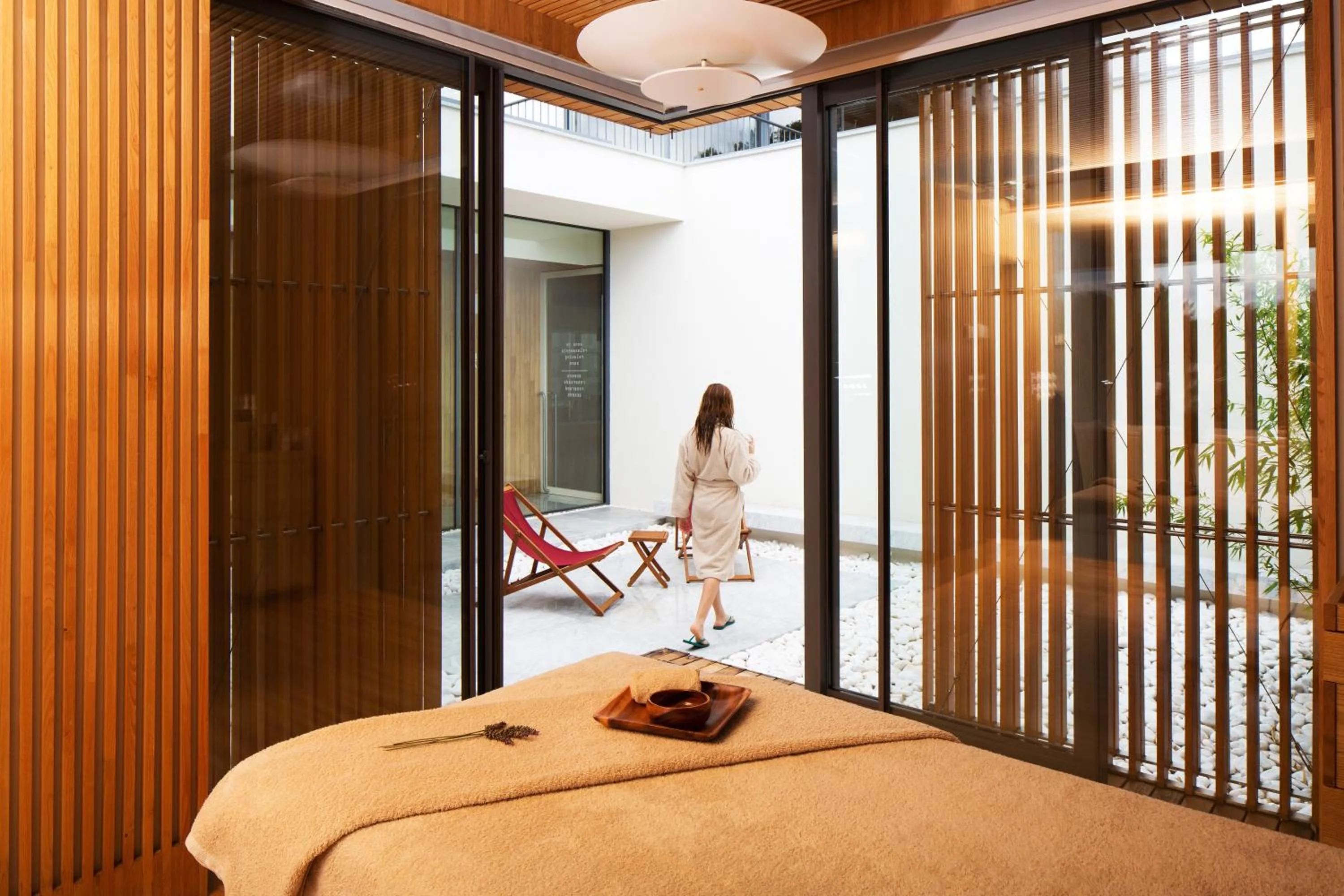 Spa and wellness centre/facilities, Bed in Hotel Minho