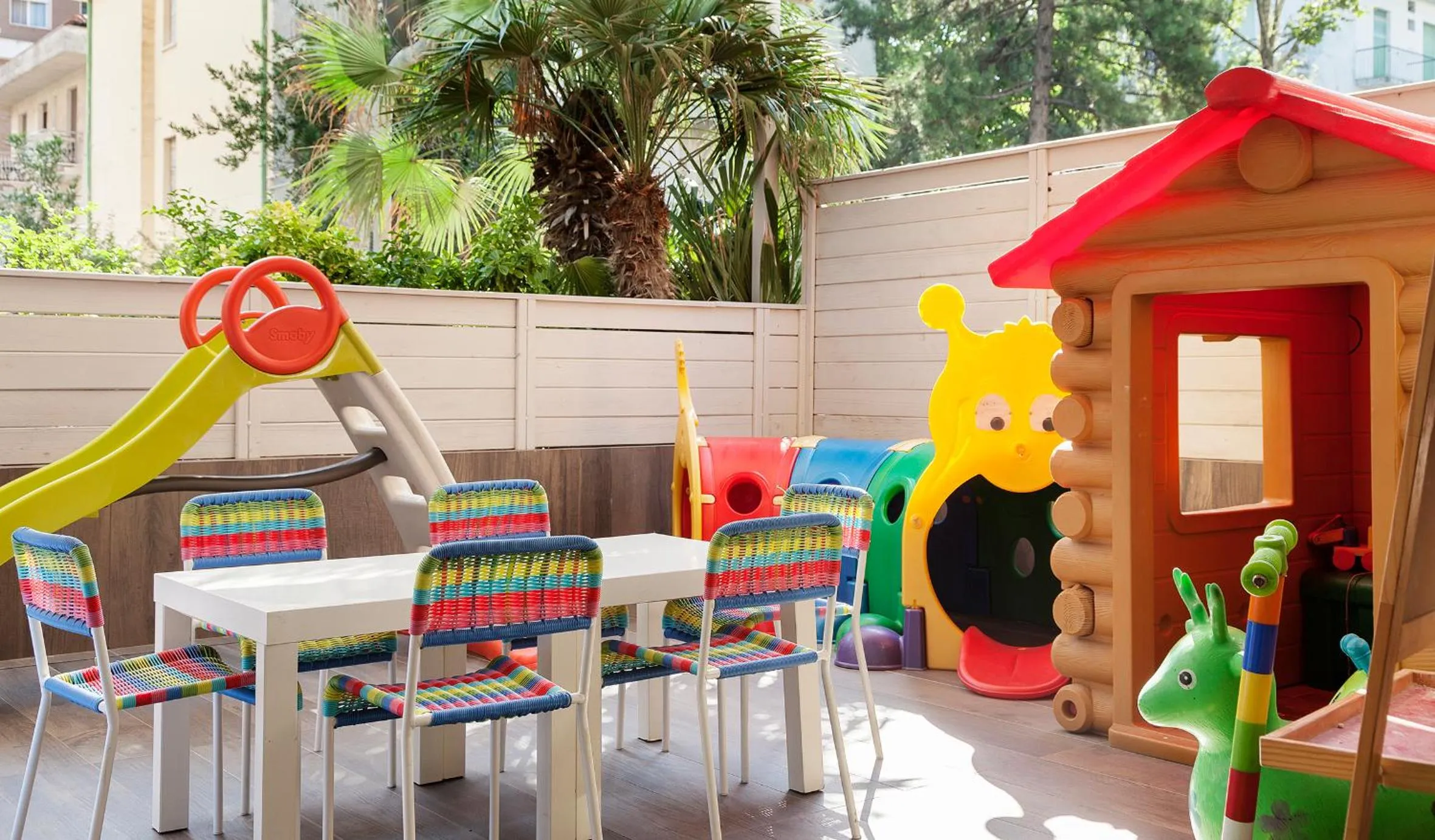 Children play ground in Hotel Madison