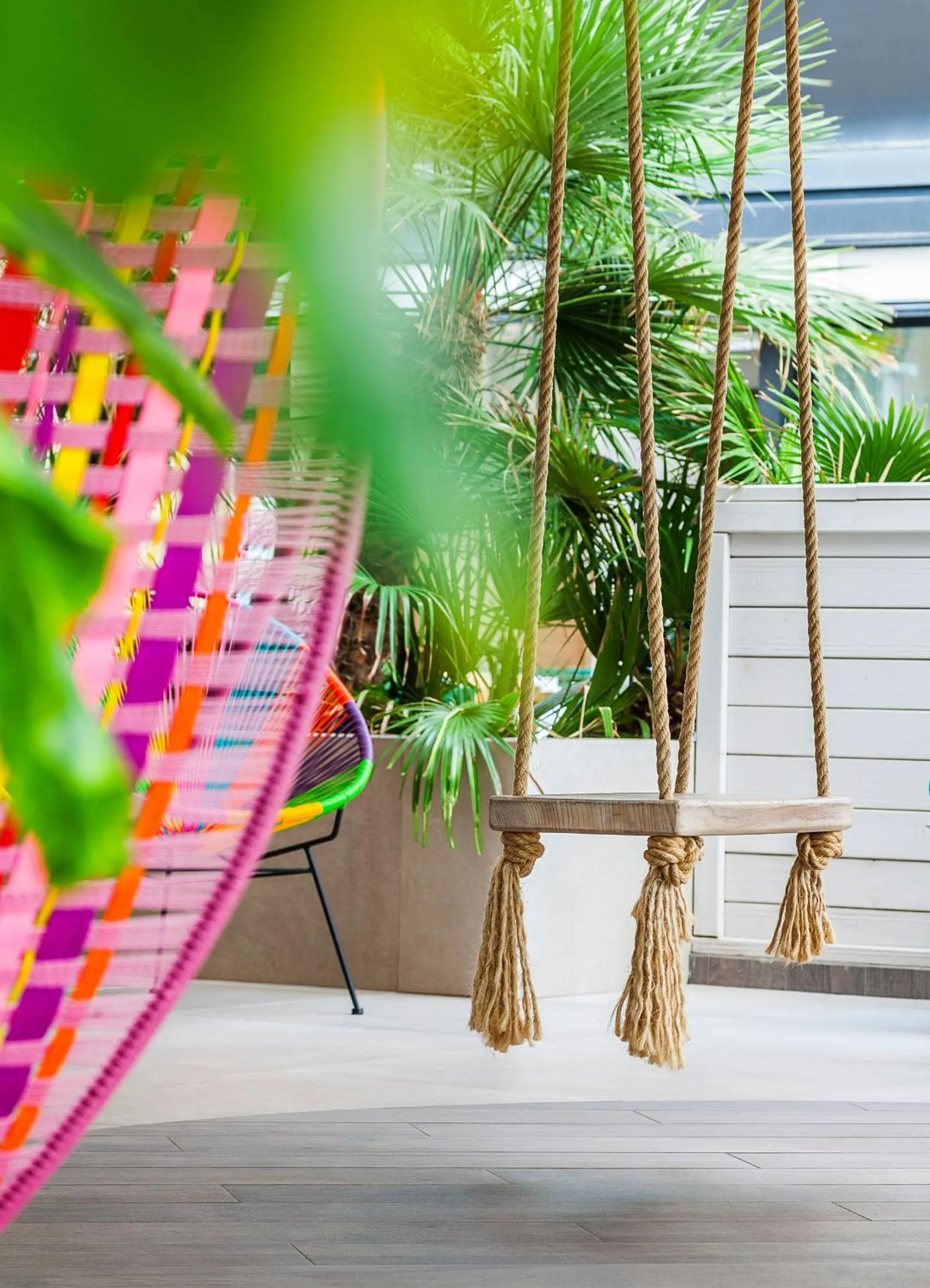 Garden in Hotel Madison