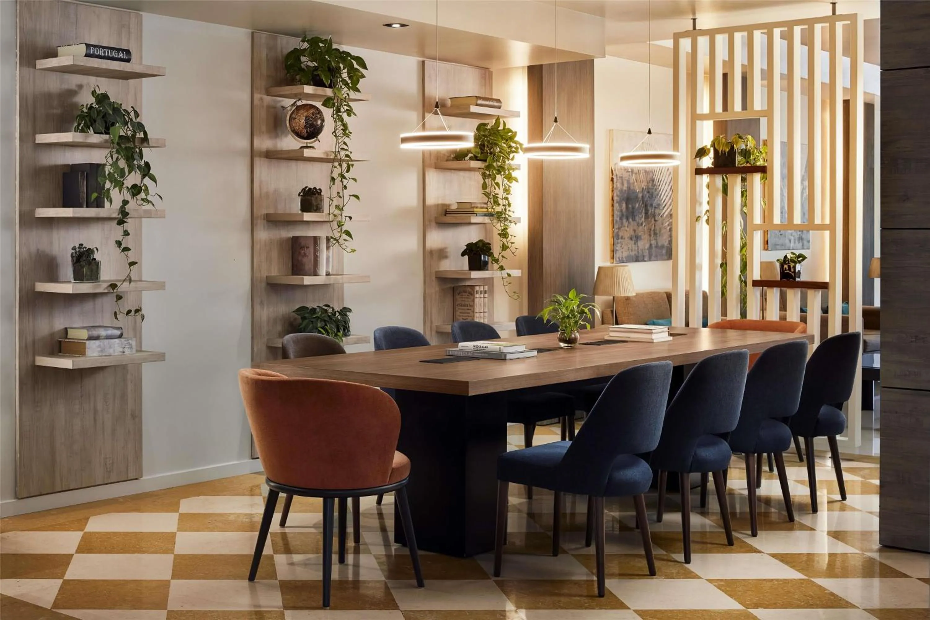 Lobby or reception in NH Lisboa Campo Grande