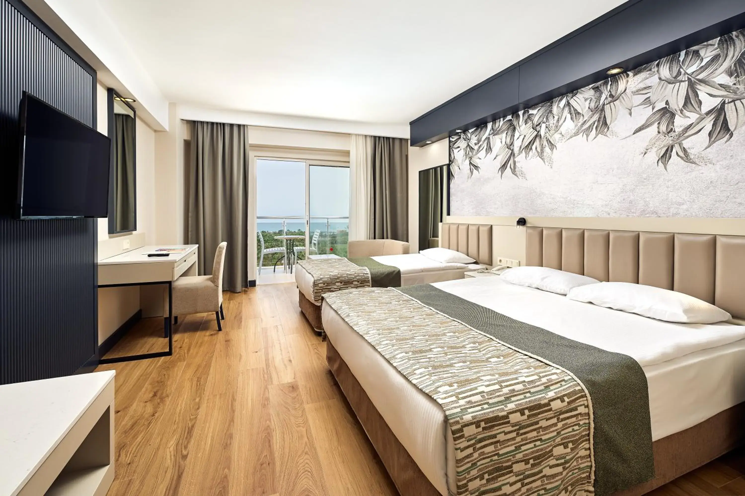 Bed in Seaden Sea World Resort & Spa
