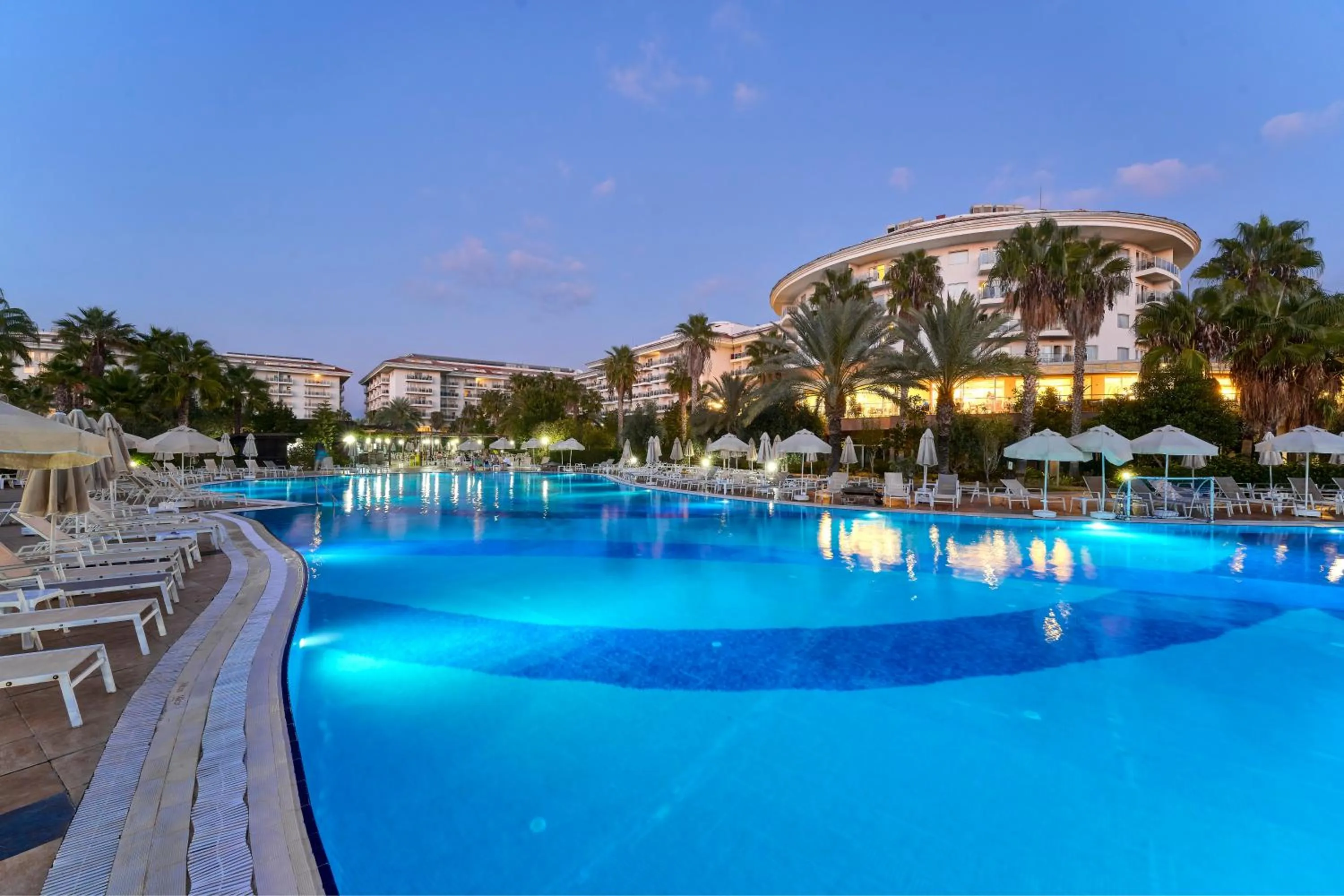 Pool view in Seaden Sea World Resort & Spa