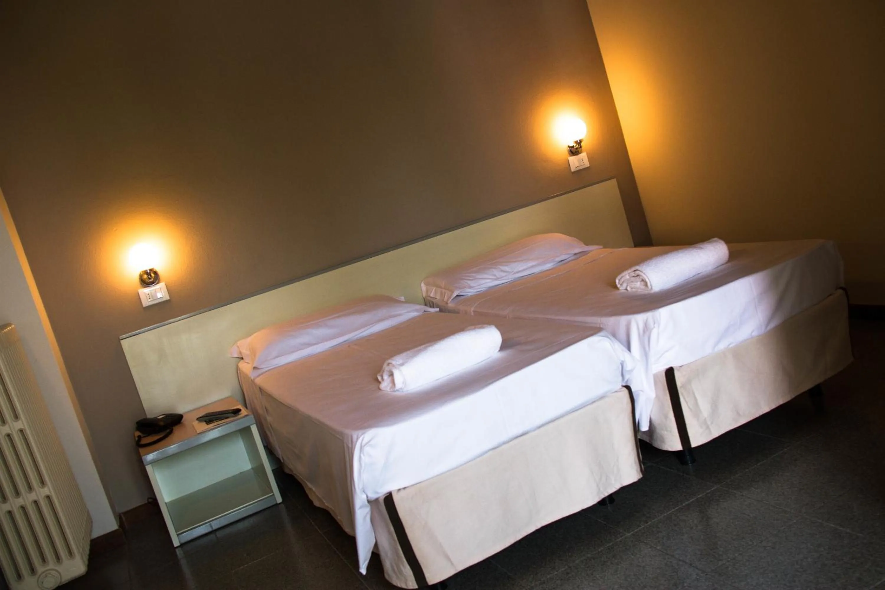 Bed in Hotel Arianna