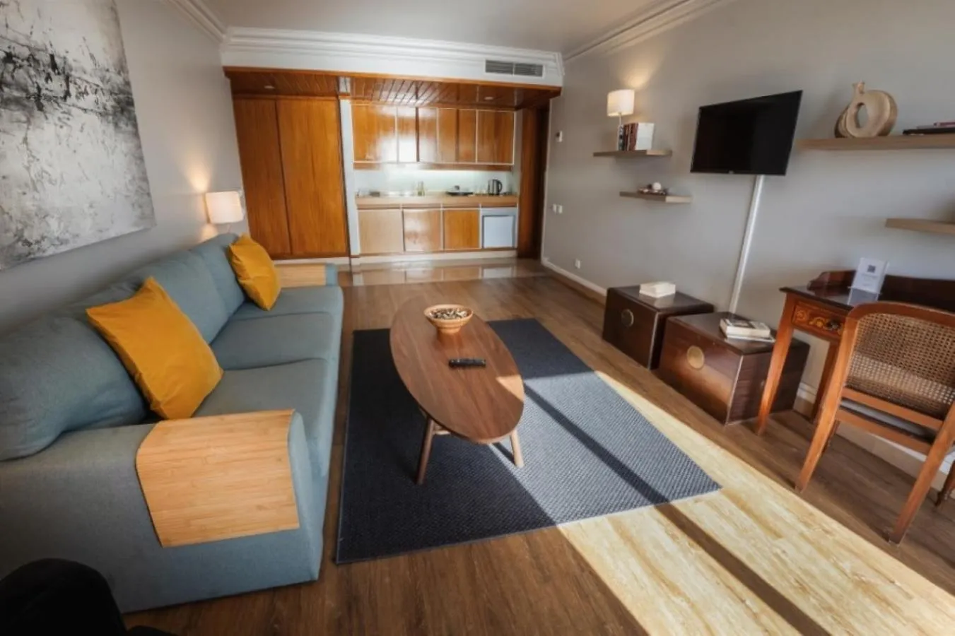 Communal lounge/ TV room in Hotel Solar Palmeiras