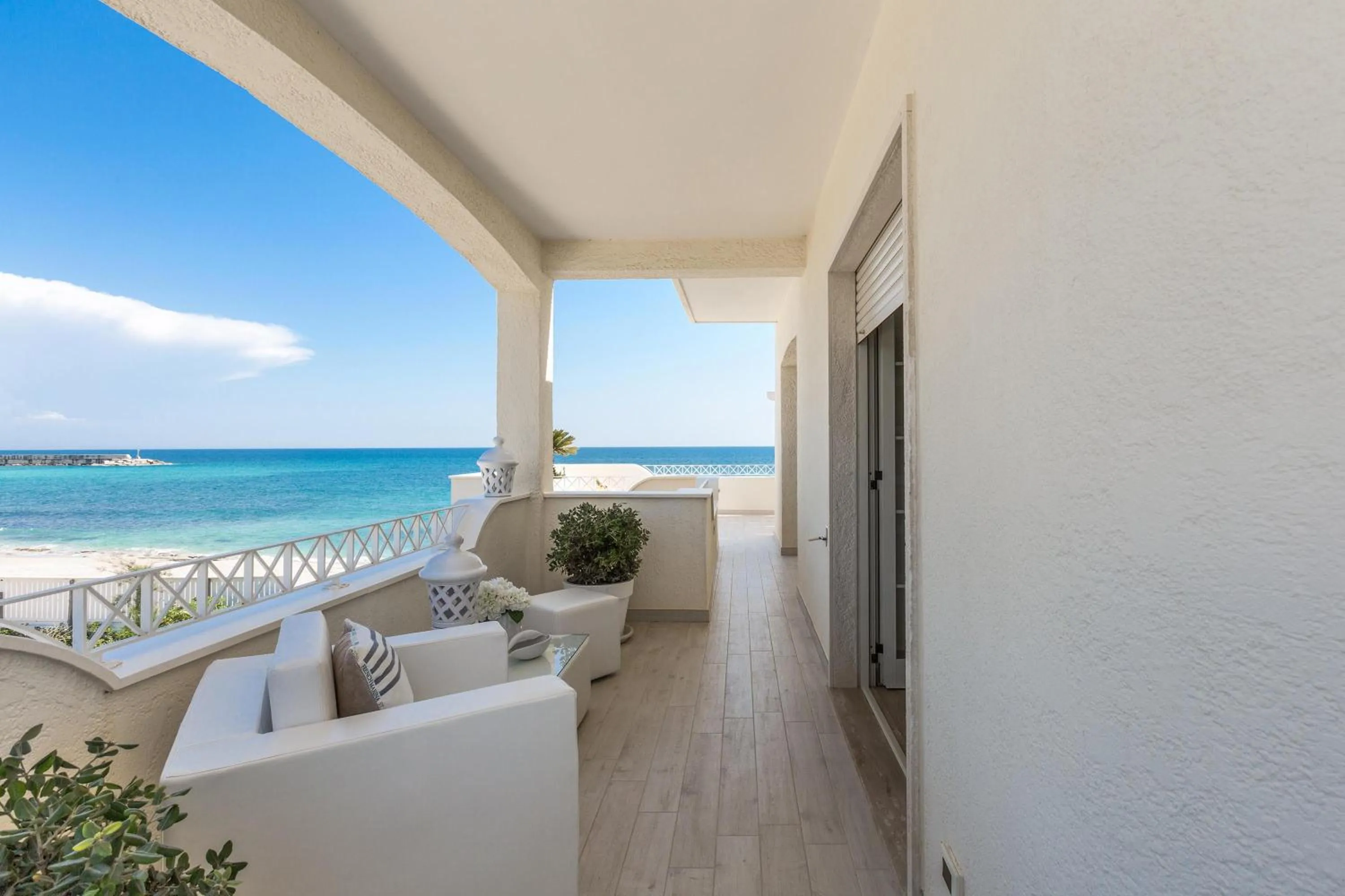 Balcony/Terrace in L'Attico di Alessia by Perle di Puglia