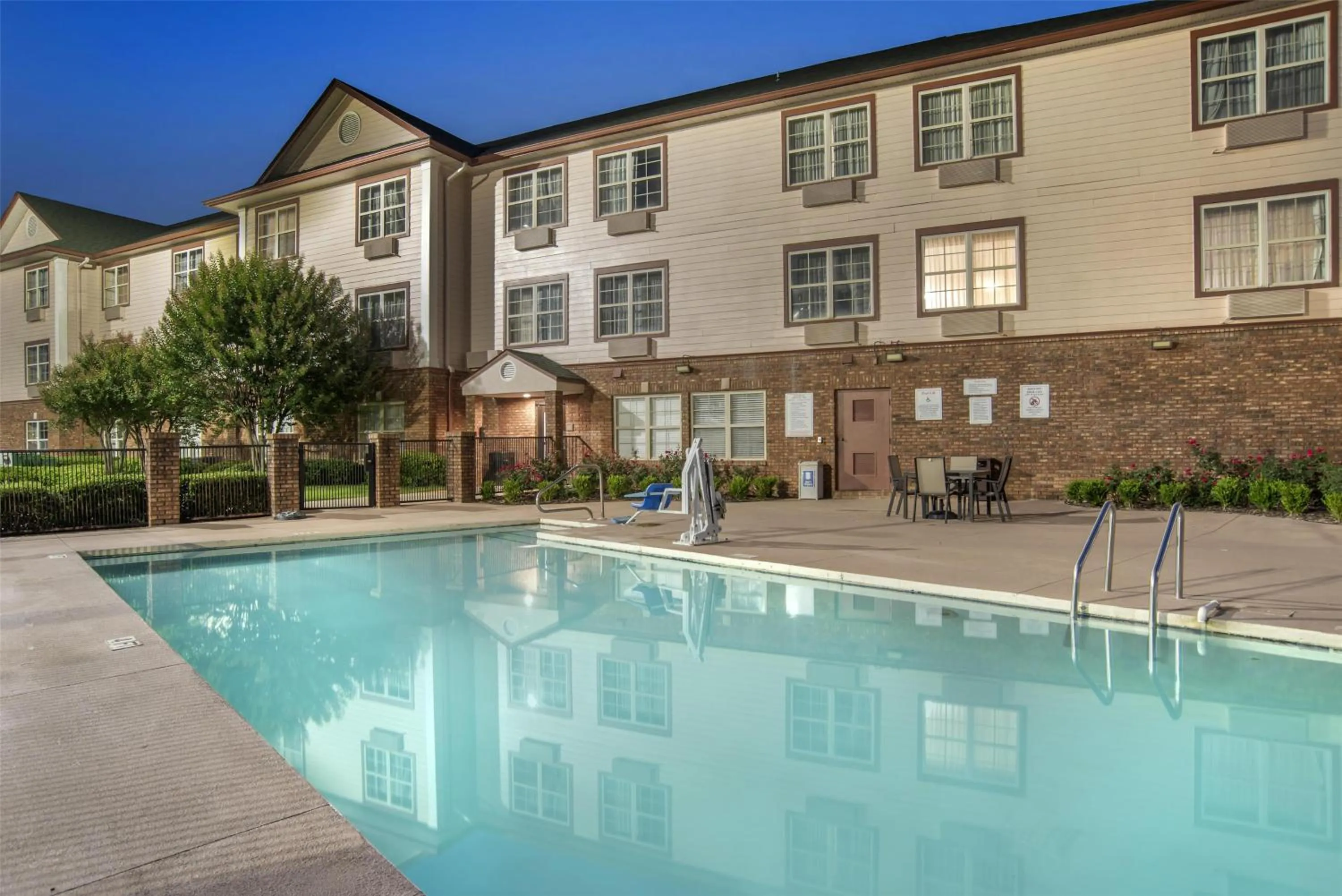 Pool view in Best Western Plus Bessemer