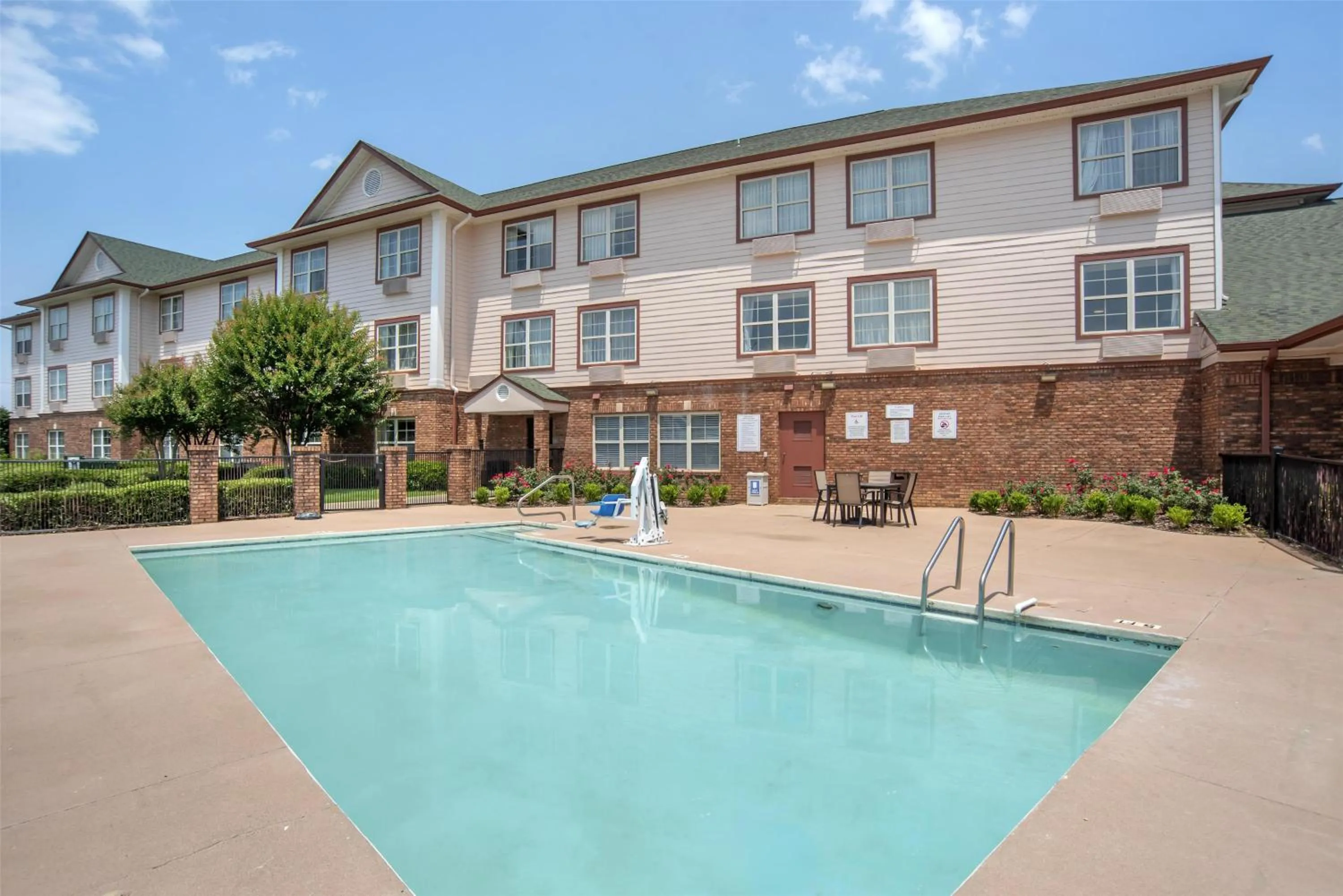 Pool view in Best Western Plus Bessemer