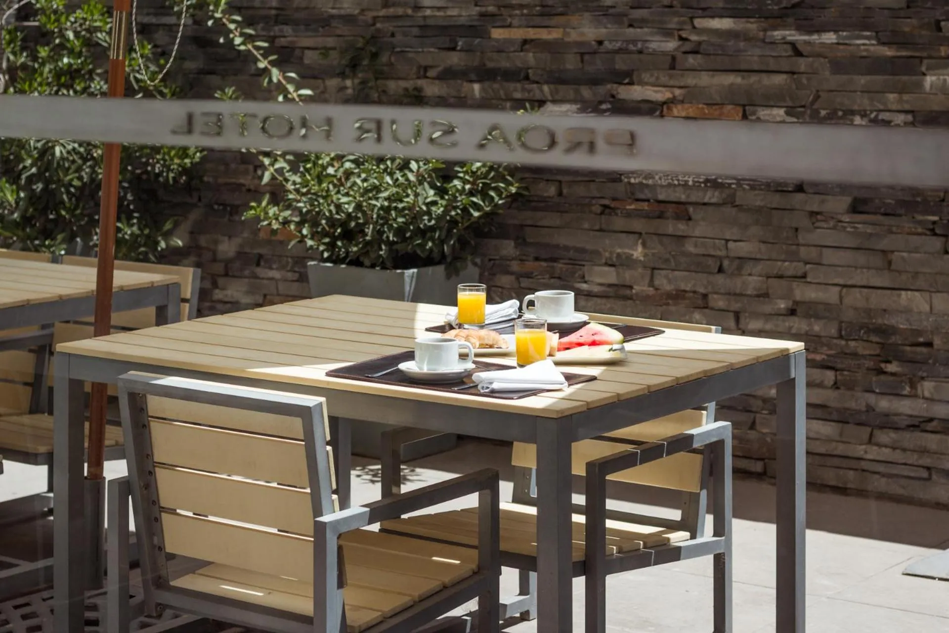 Balcony/Terrace in UY Proa Sur Hotel