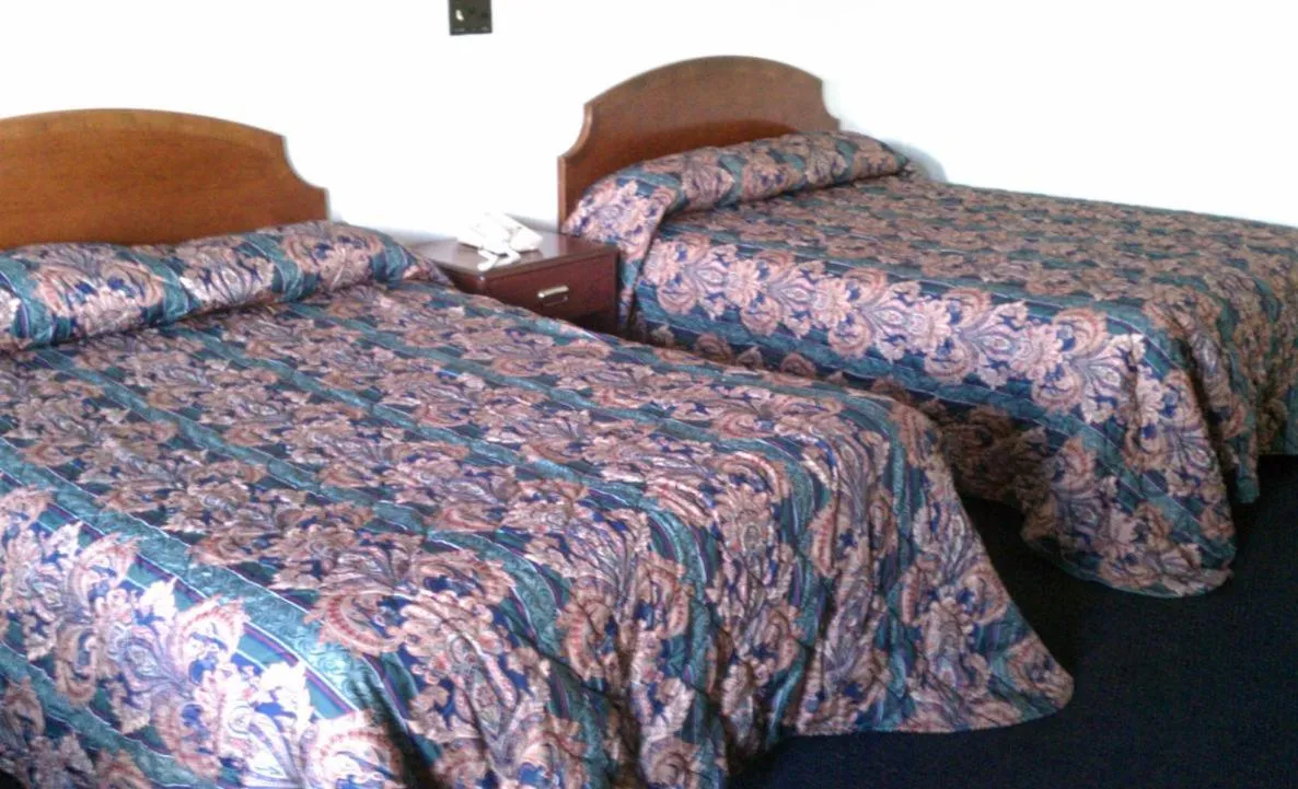 Bed in Valley Motel Pittsburgh