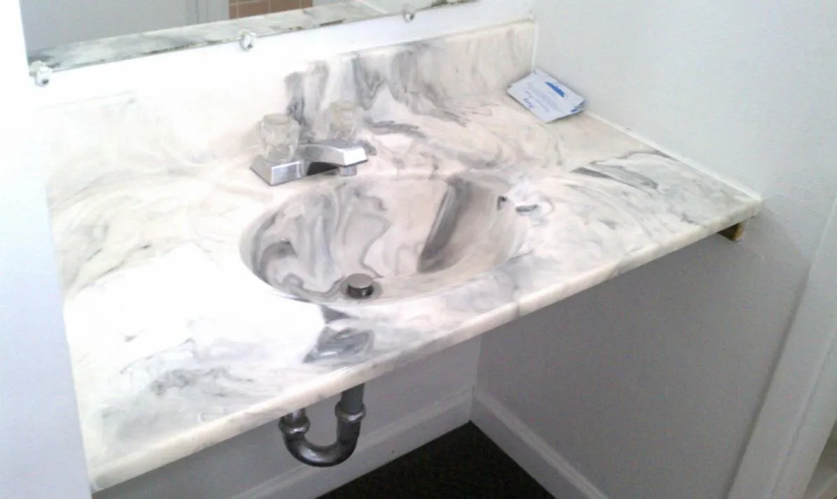 Bathroom in Valley Motel Pittsburgh