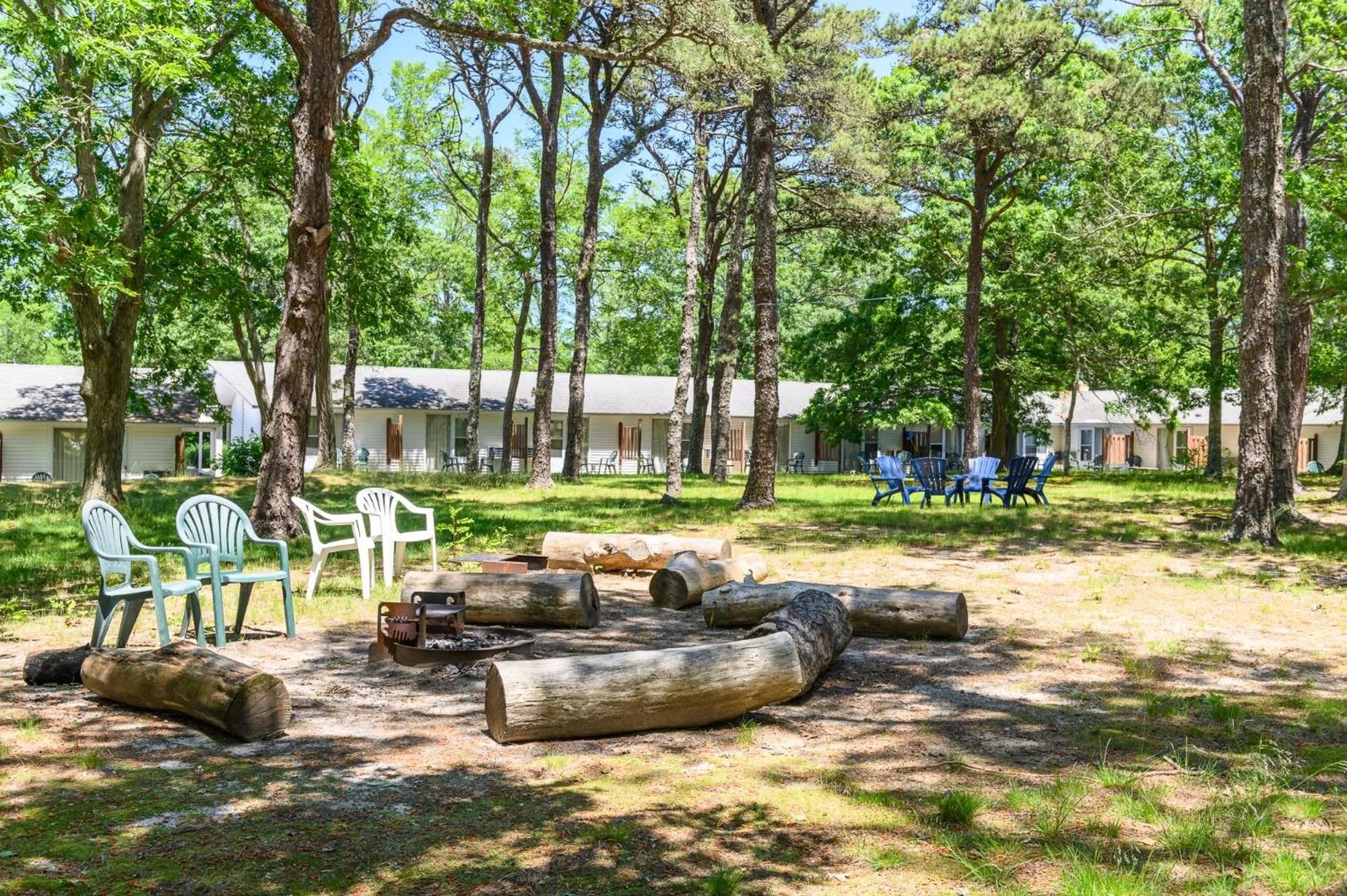 Garden view in Blue Dolphin Inn