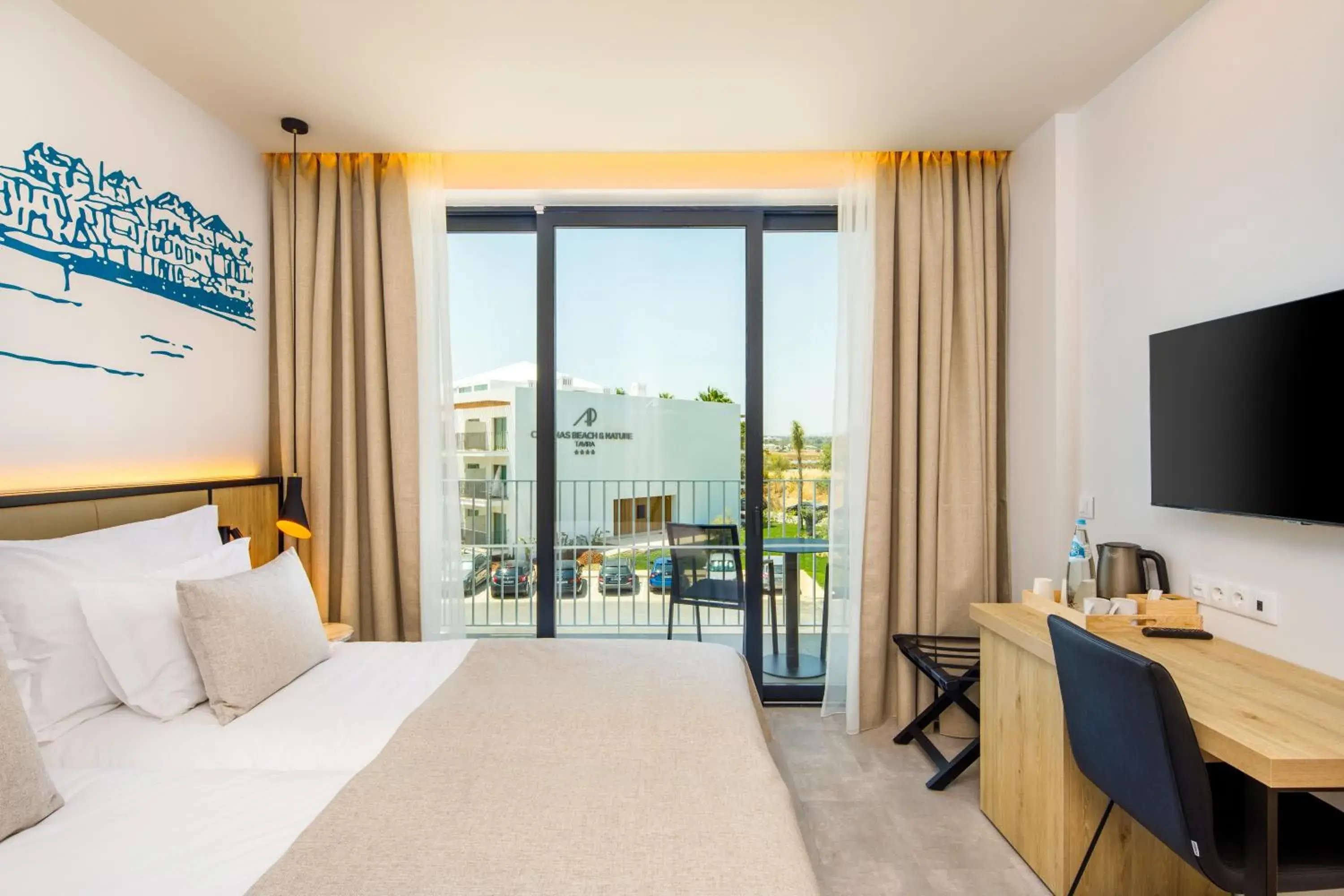 View (from property/room), Bed in AP Cabanas Beach & Nature - Adults Friendly View (from property/room), Bed in AP Cabanas Beach & Nature - Adults Friendly