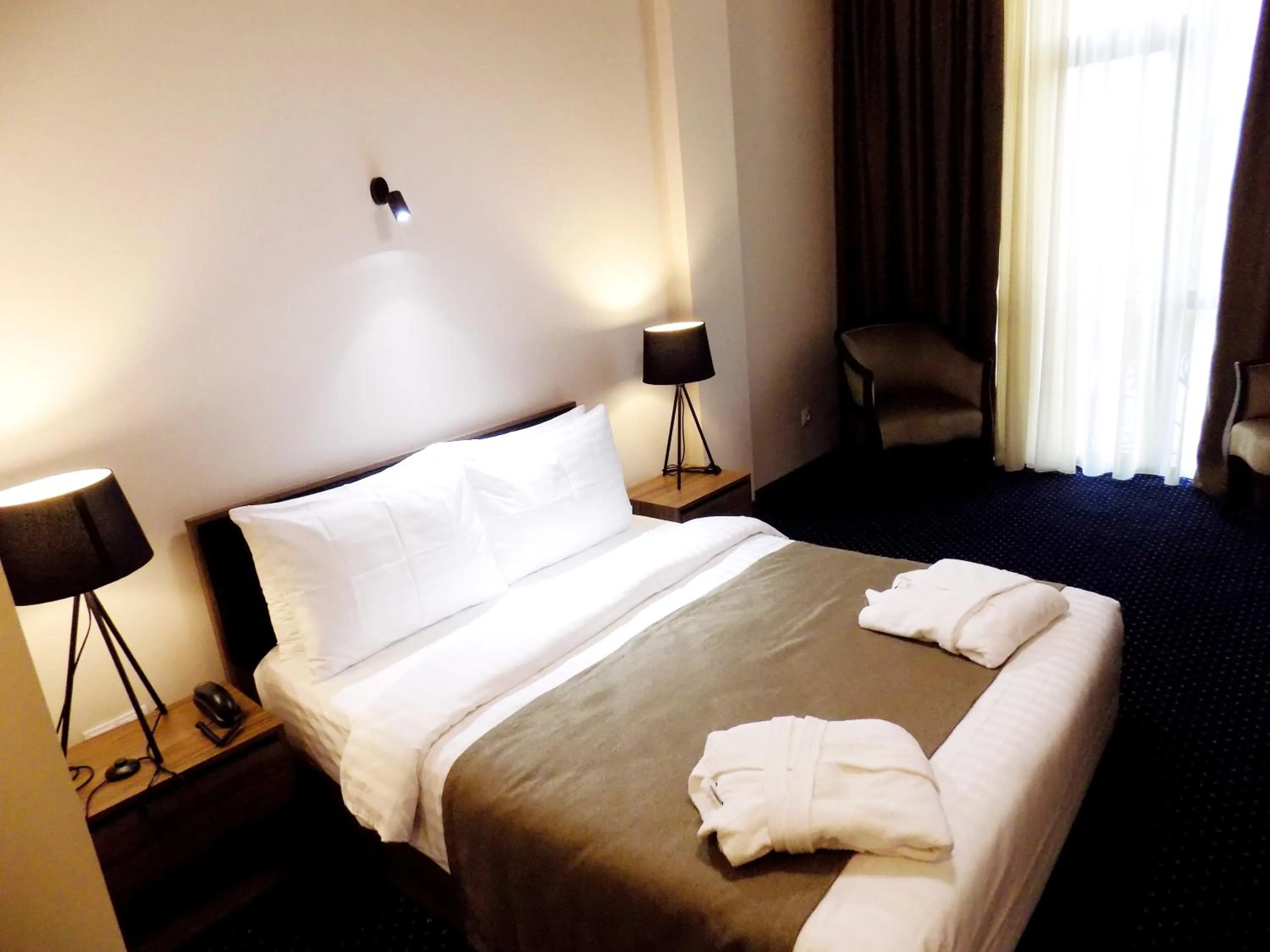 Bed in Garden Palace