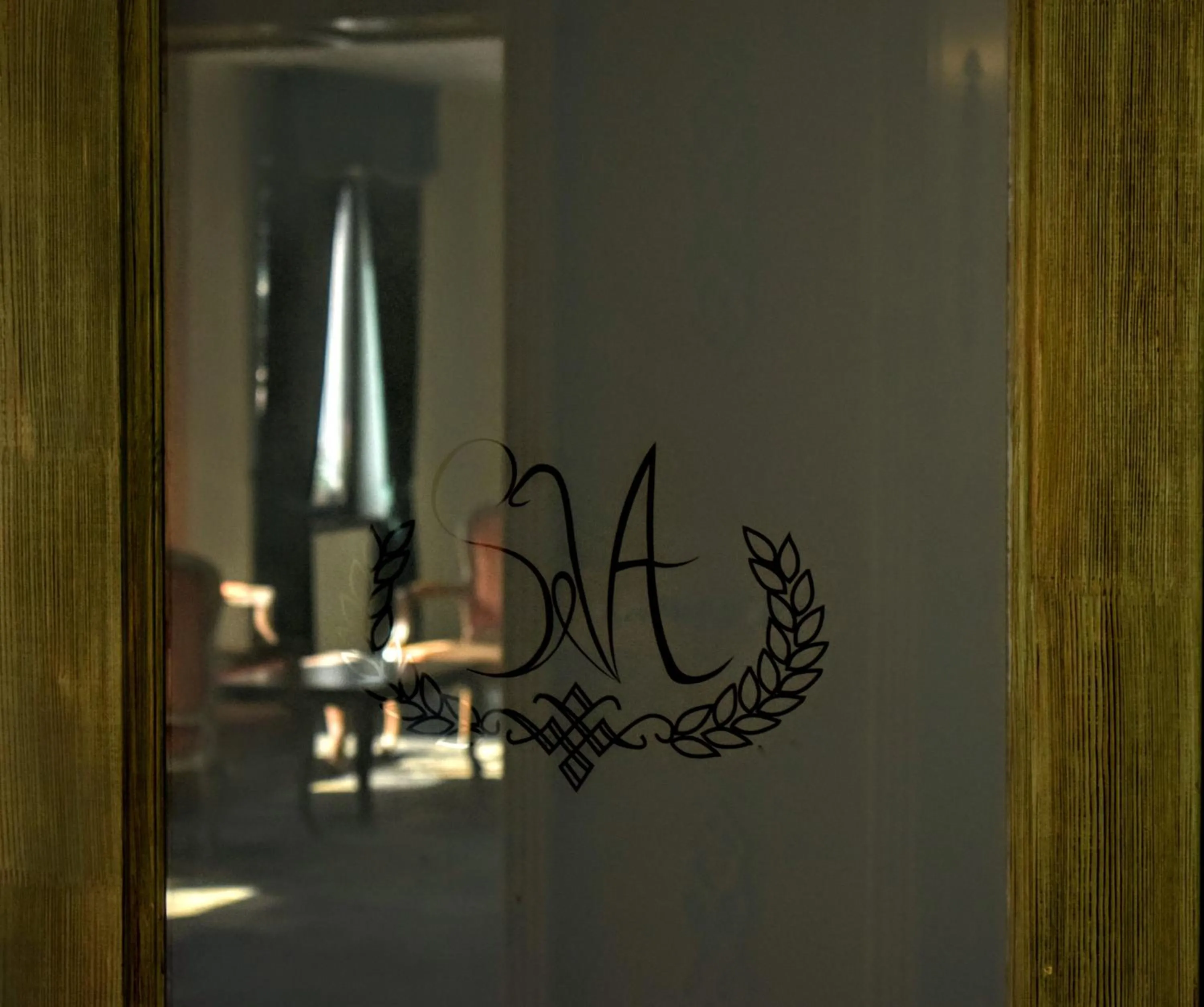 Decorative detail in Vila Seva
