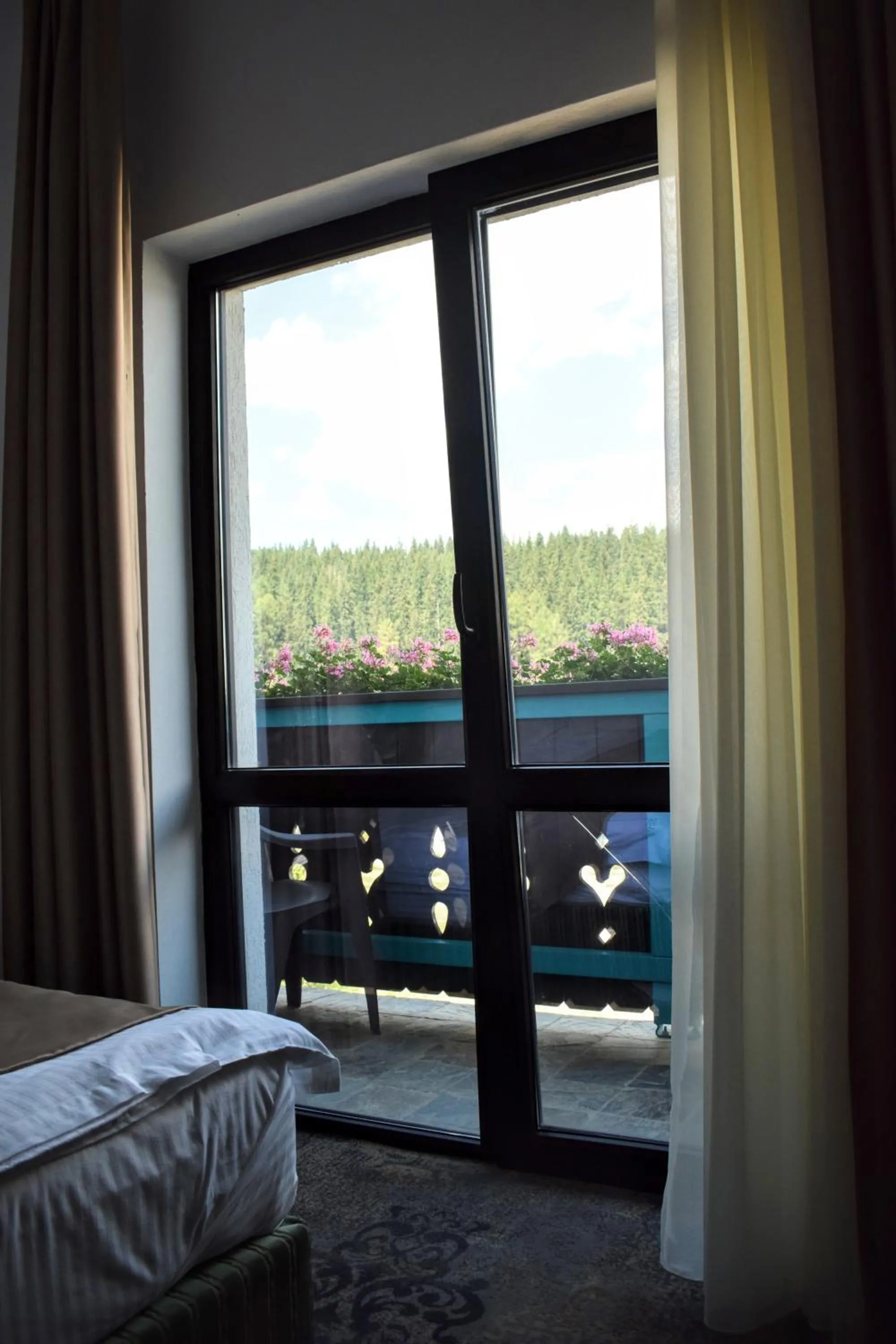 Mountain view, Bed in Vila Seva