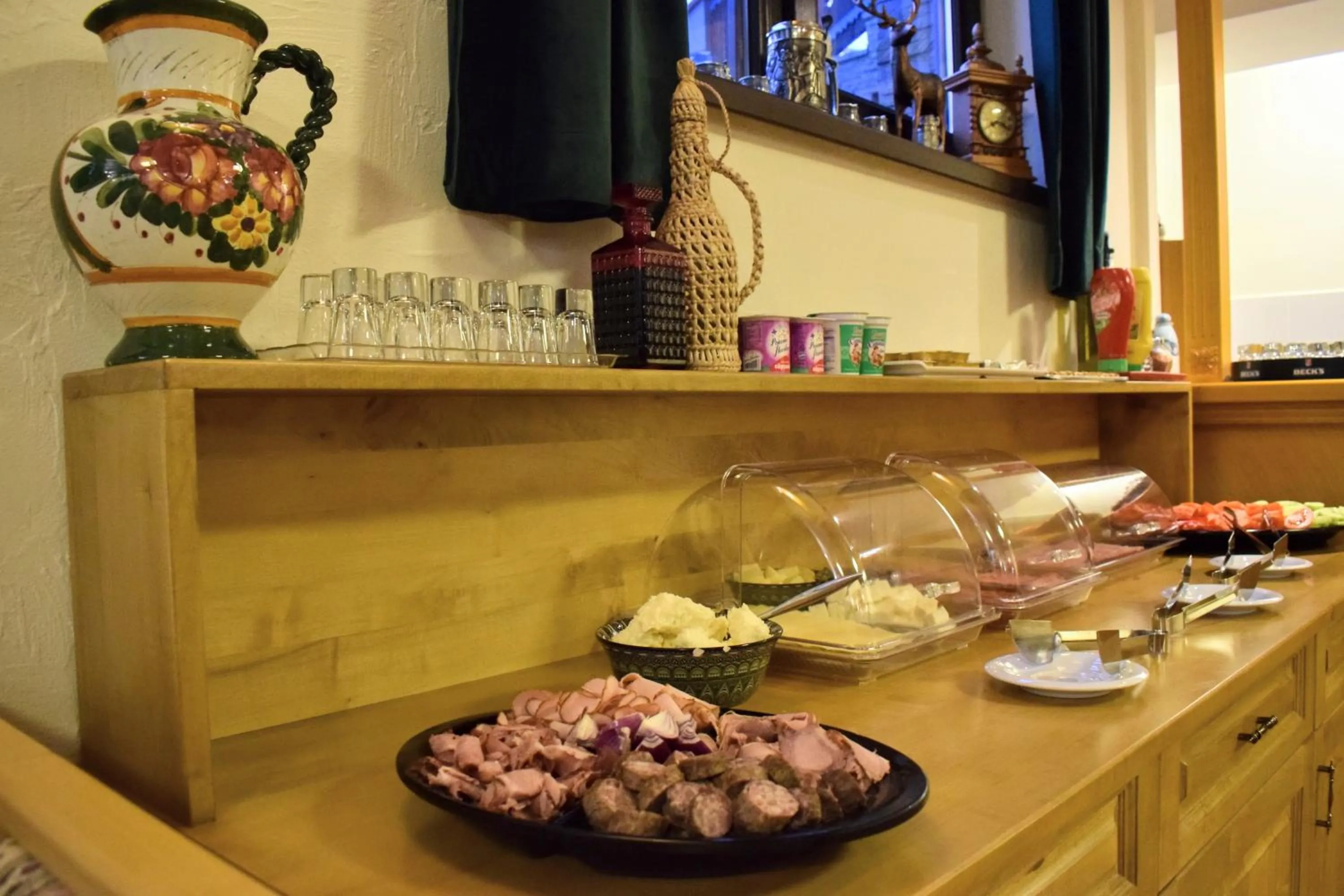 Buffet breakfast in Vila Seva