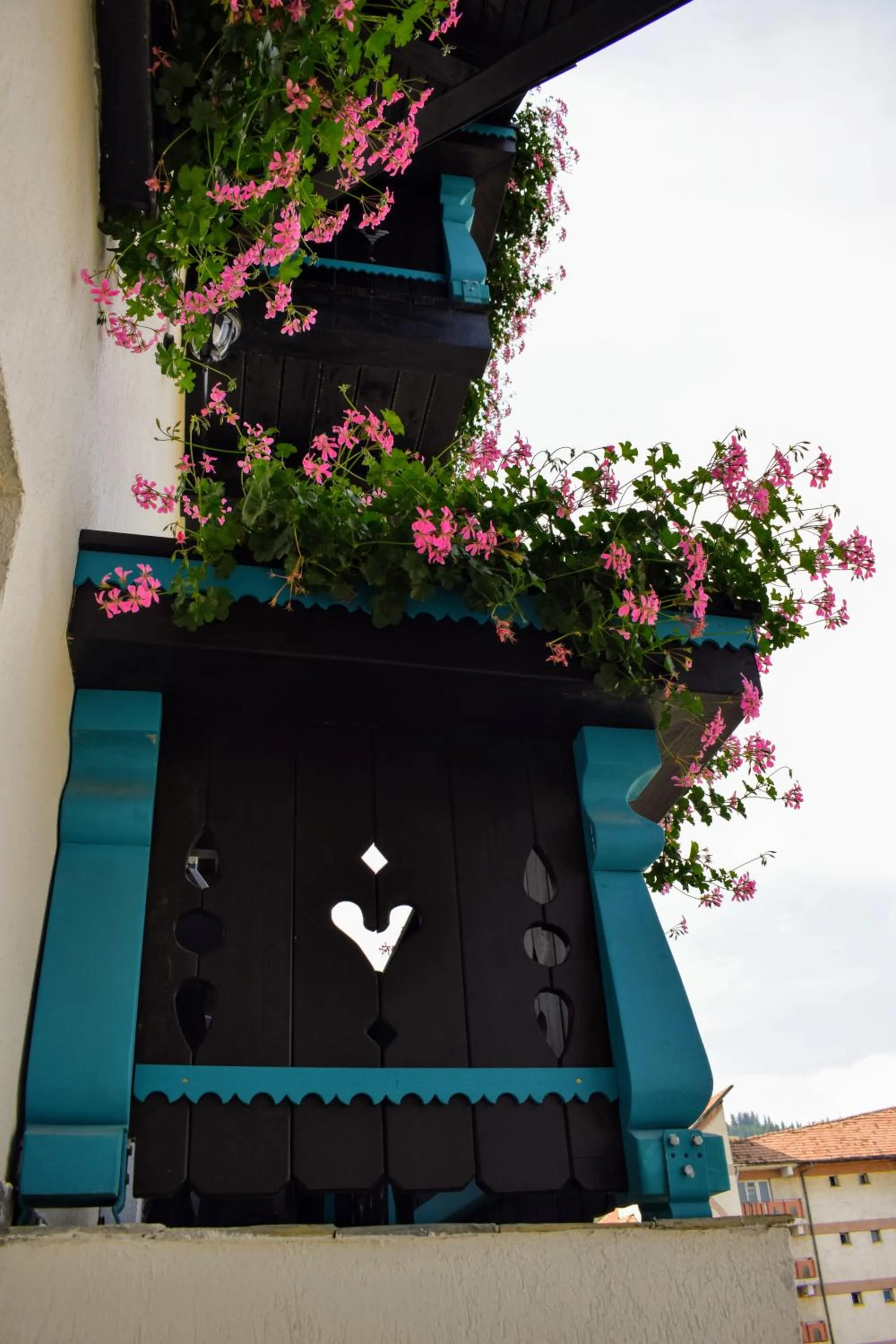 Decorative detail in Vila Seva