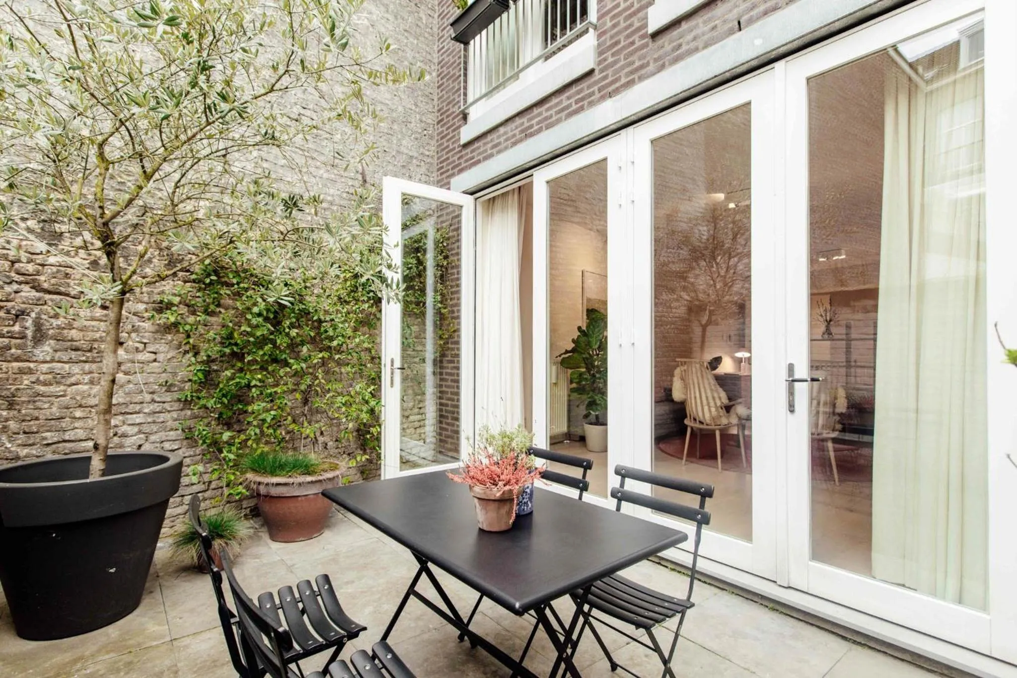 Patio in Maison Haas Hustinx & Spa