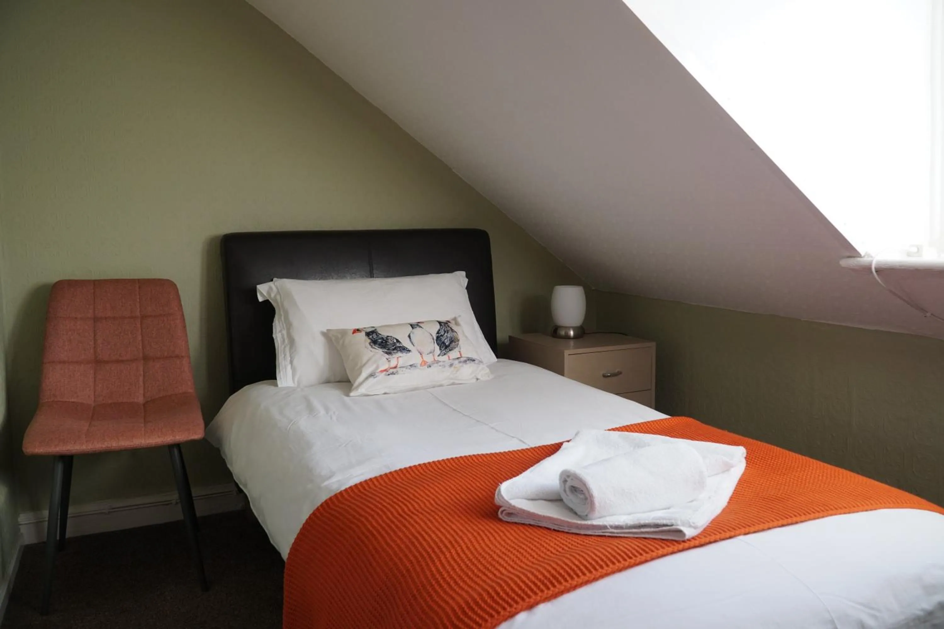 Twin Room - Attic in Castle House Guest House