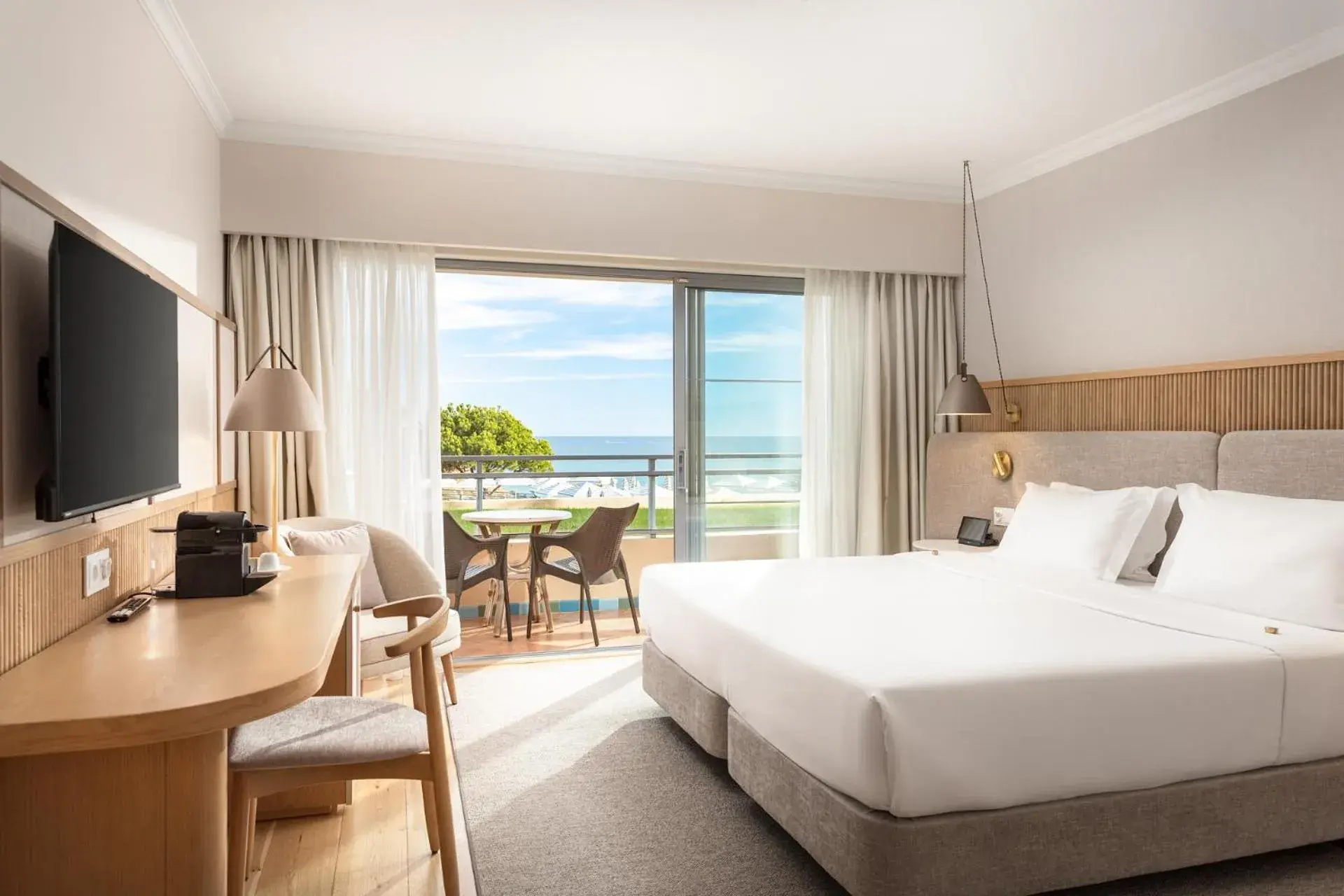 Double or Twin Room with Sea View in Grande Real Santa Eulalia Resort & Hotel Spa Double or Twin Room with Sea View in Grande Real Santa Eulalia Resort & Hotel Spa